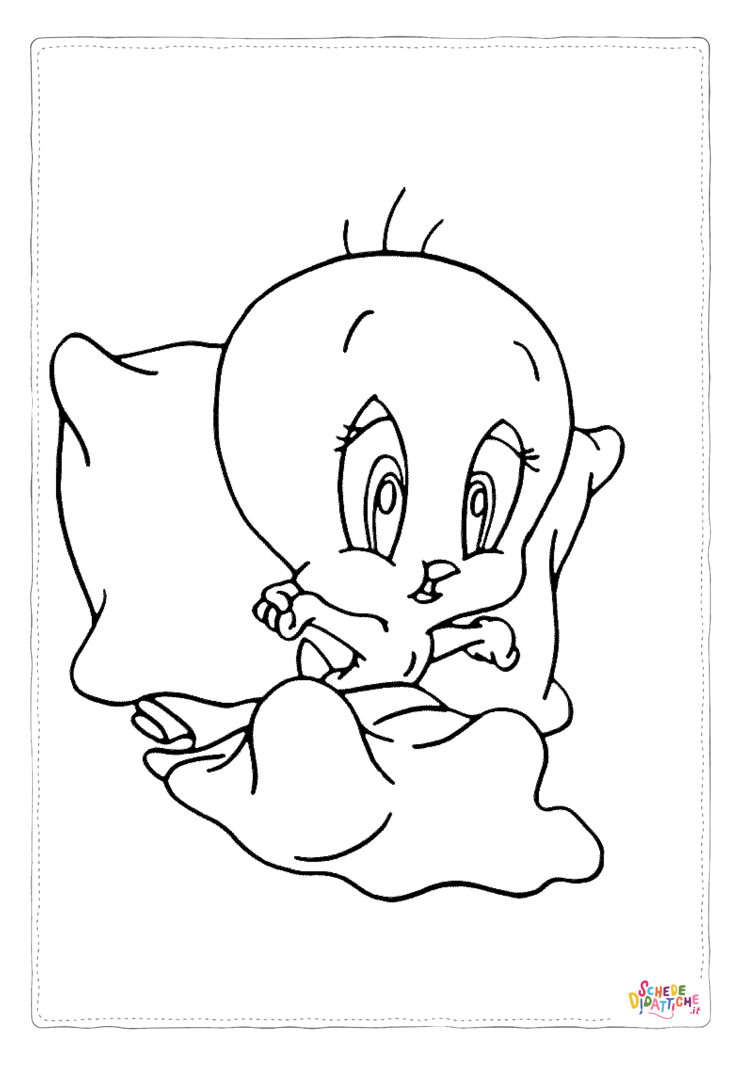 Disegno "Disegno di Titty da stampare e colorare 11" Disegno di Titty da stampare e colorare 11
