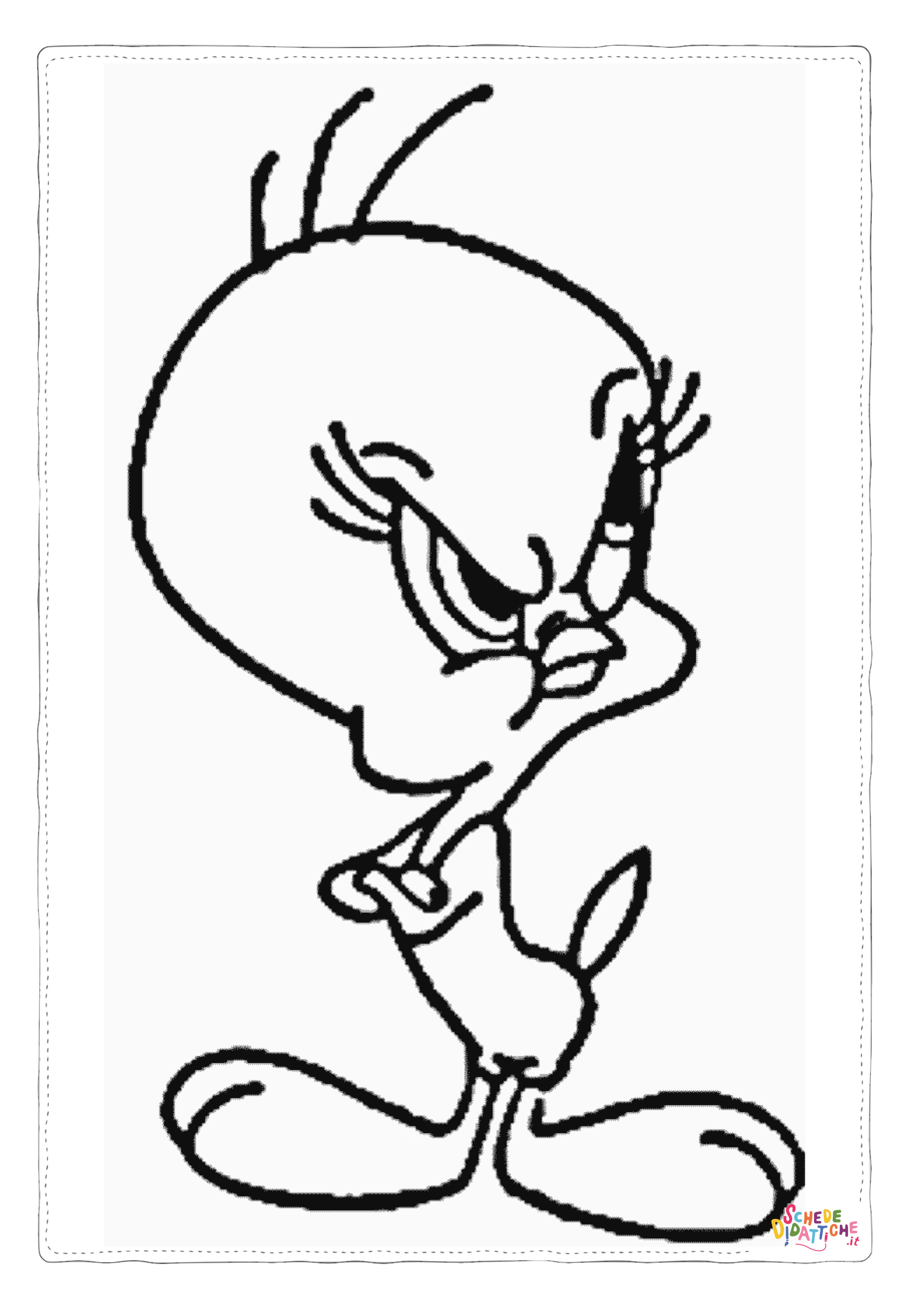 Disegno "Disegno di Titty da stampare e colorare 21" Disegno di Titty da stampare e colorare 21