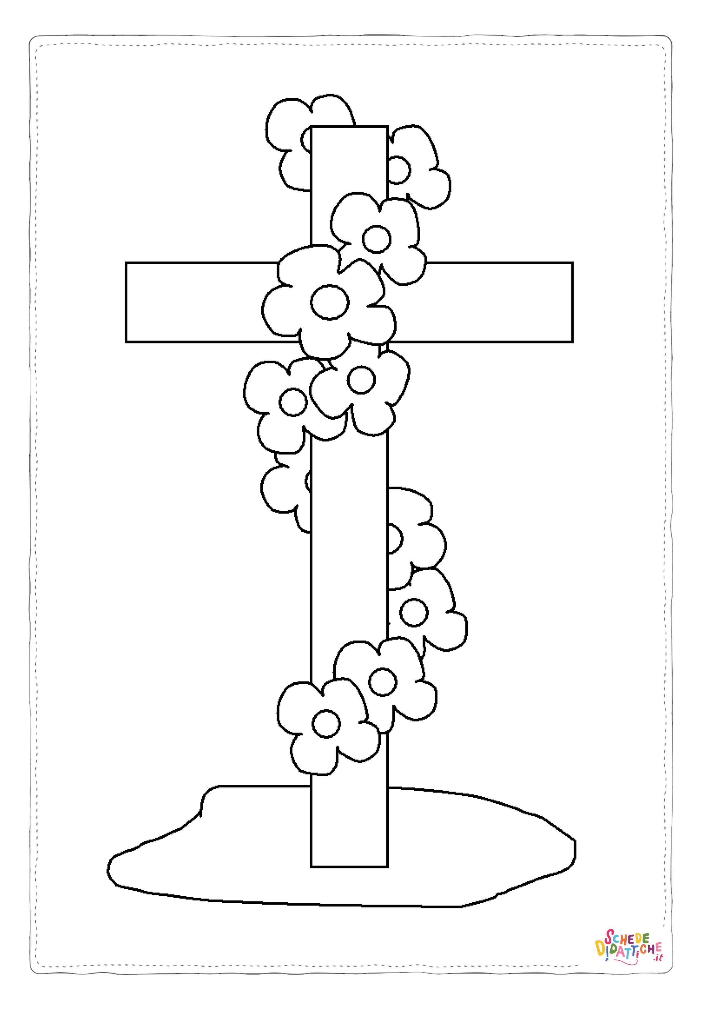 Disegno "Disegno di Cristianesimo da stampare e colorare 341" Disegno di Cristianesimo da stampare e colorare 341