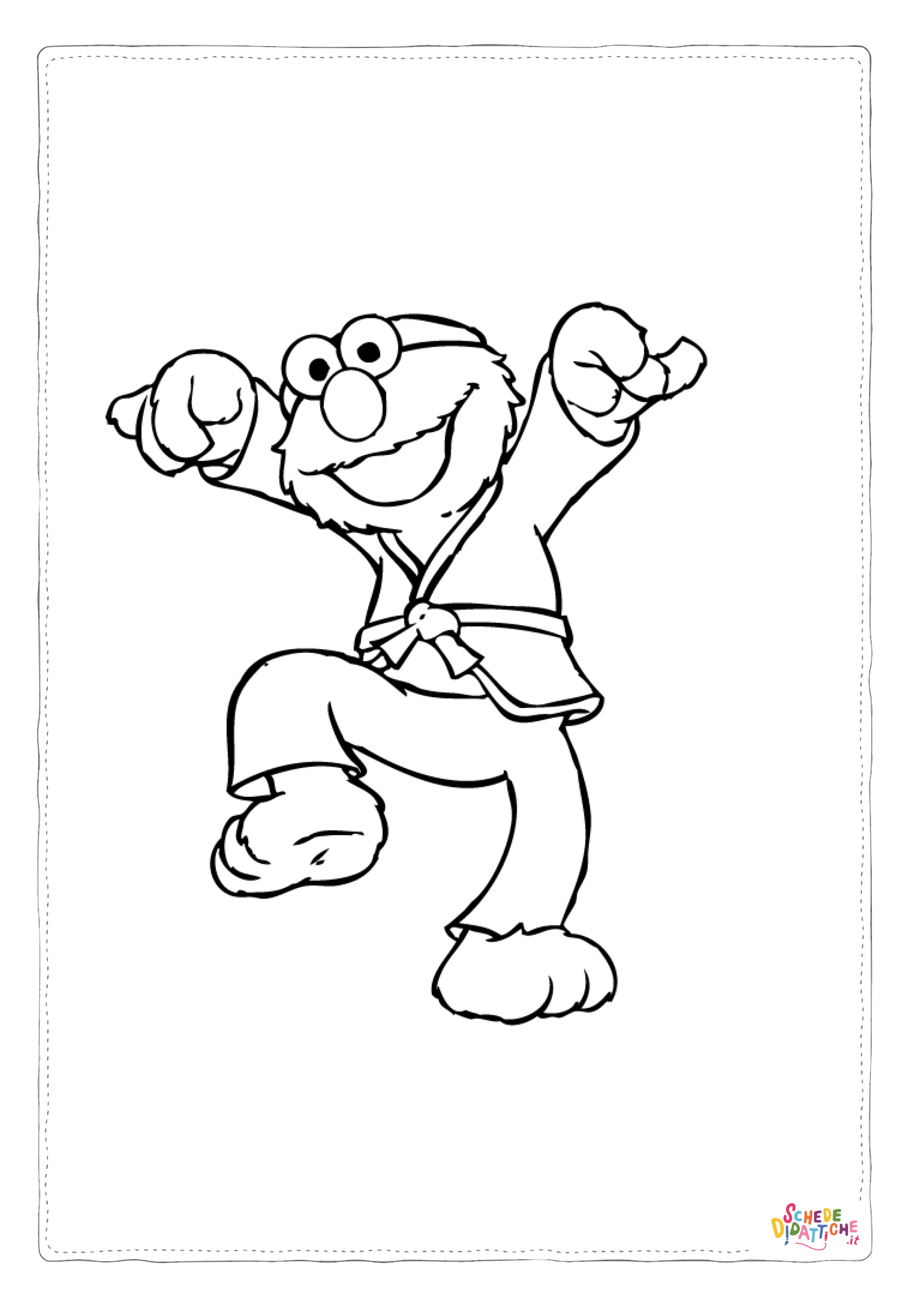 Disegno "Disegno di Muppets da stampare e colorare 26" Disegno di Muppets da stampare e colorare 26