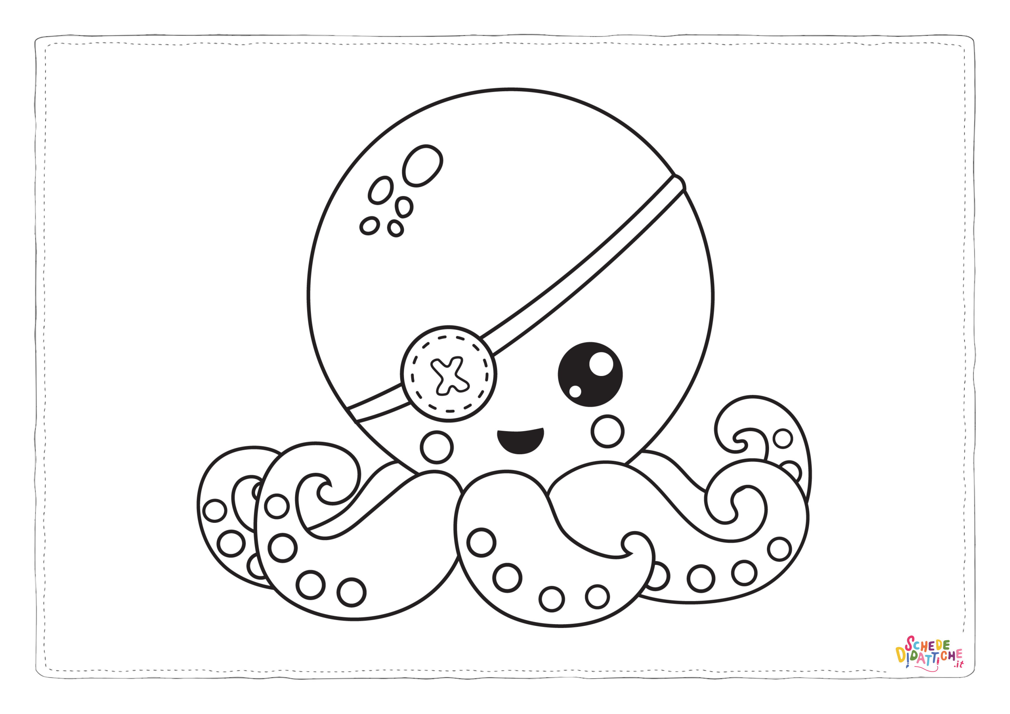 Disegno "OCTOPUS-PIRATE-06" OCTOPUS-PIRATE-06