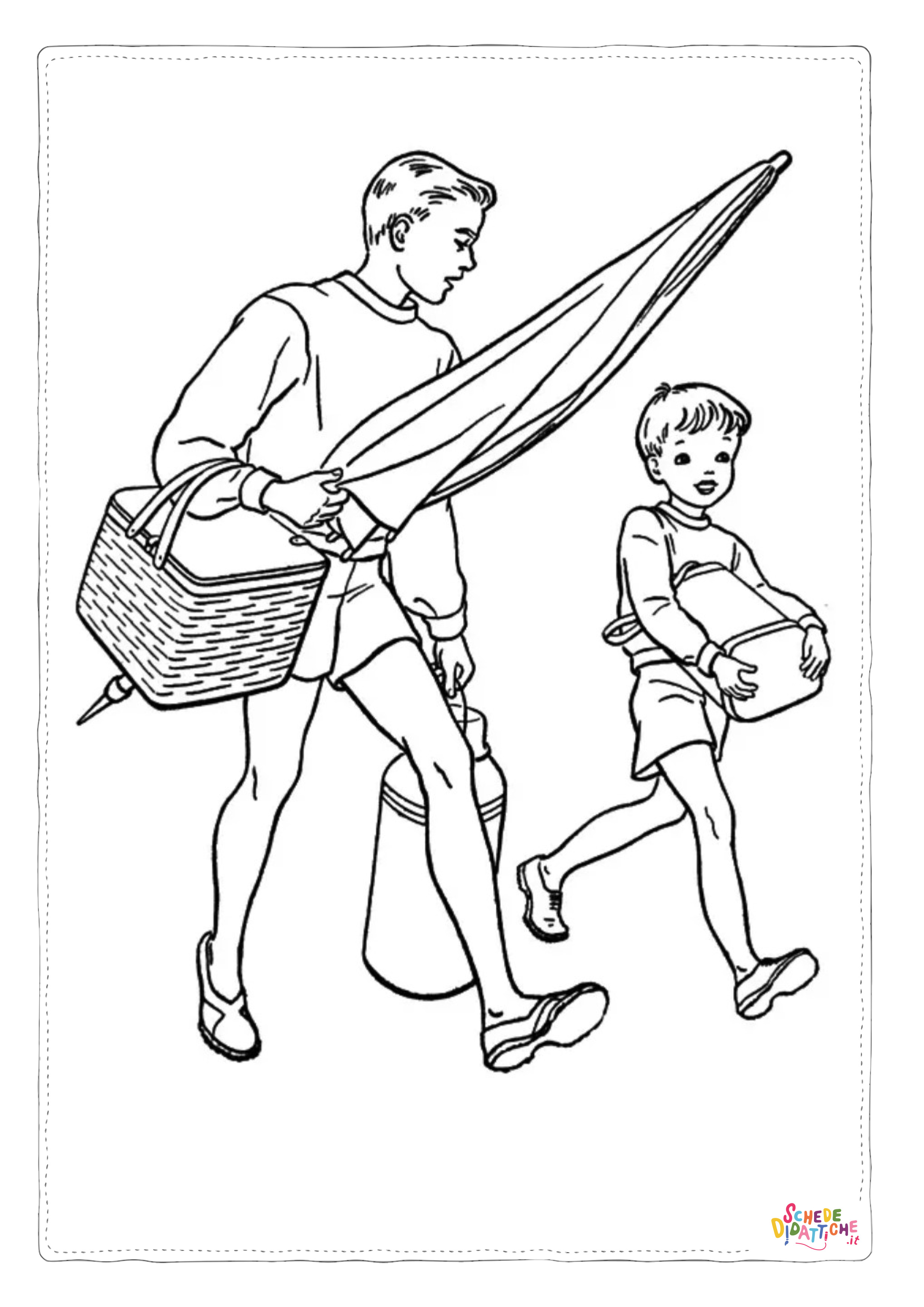 Disegno "Attività padre figlio 4" Attività padre figlio 4