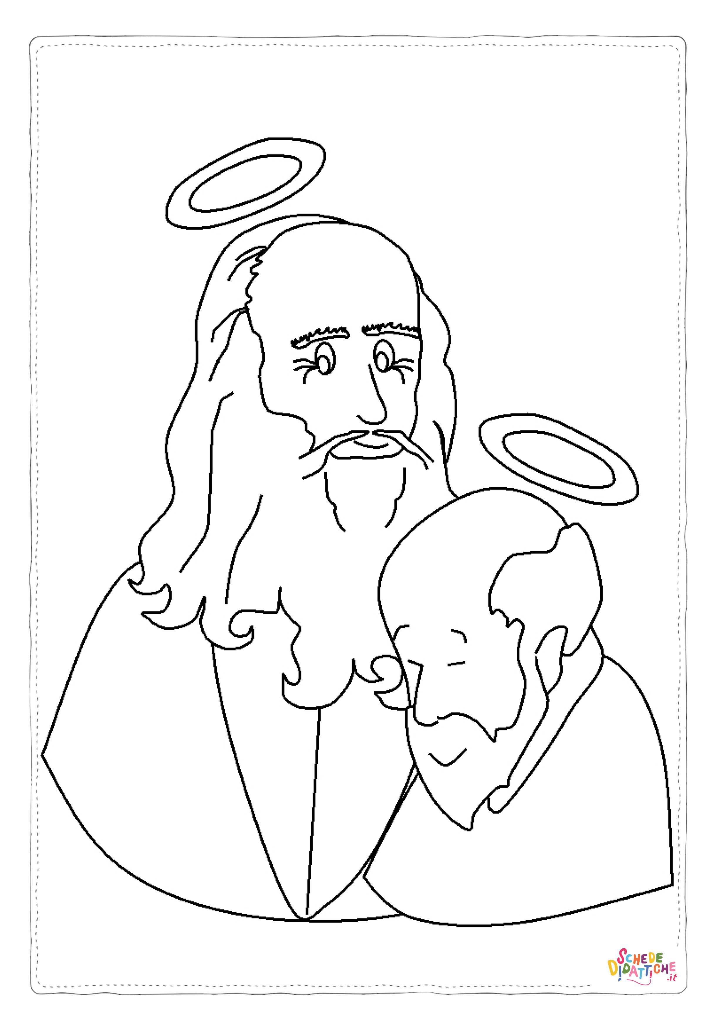 Disegno "Disegno di Cristianesimo da stampare e colorare 241" Disegno di Cristianesimo da stampare e colorare 241