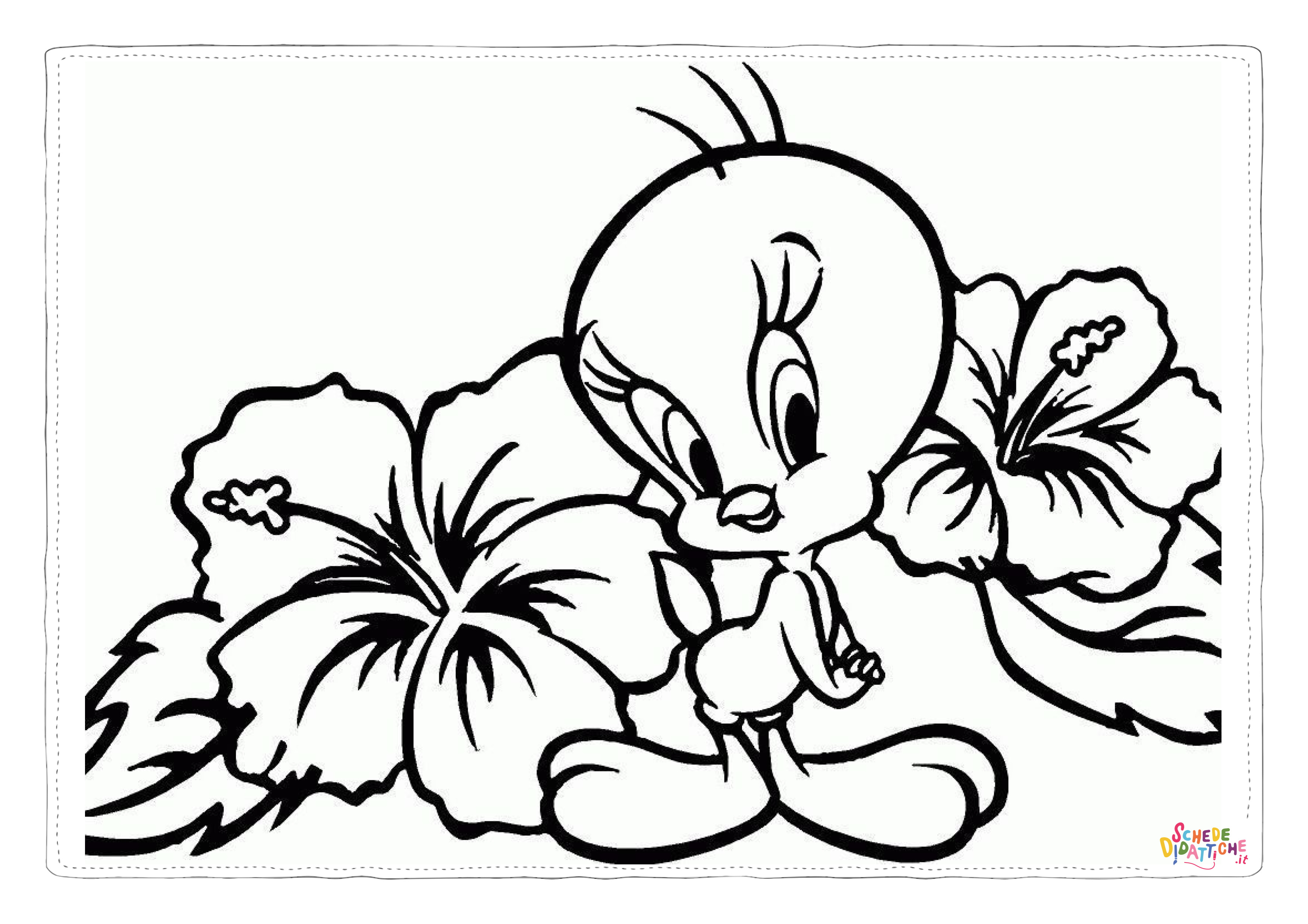 Disegno "Disegno di Titty da stampare e colorare 53" Disegno di Titty da stampare e colorare 53