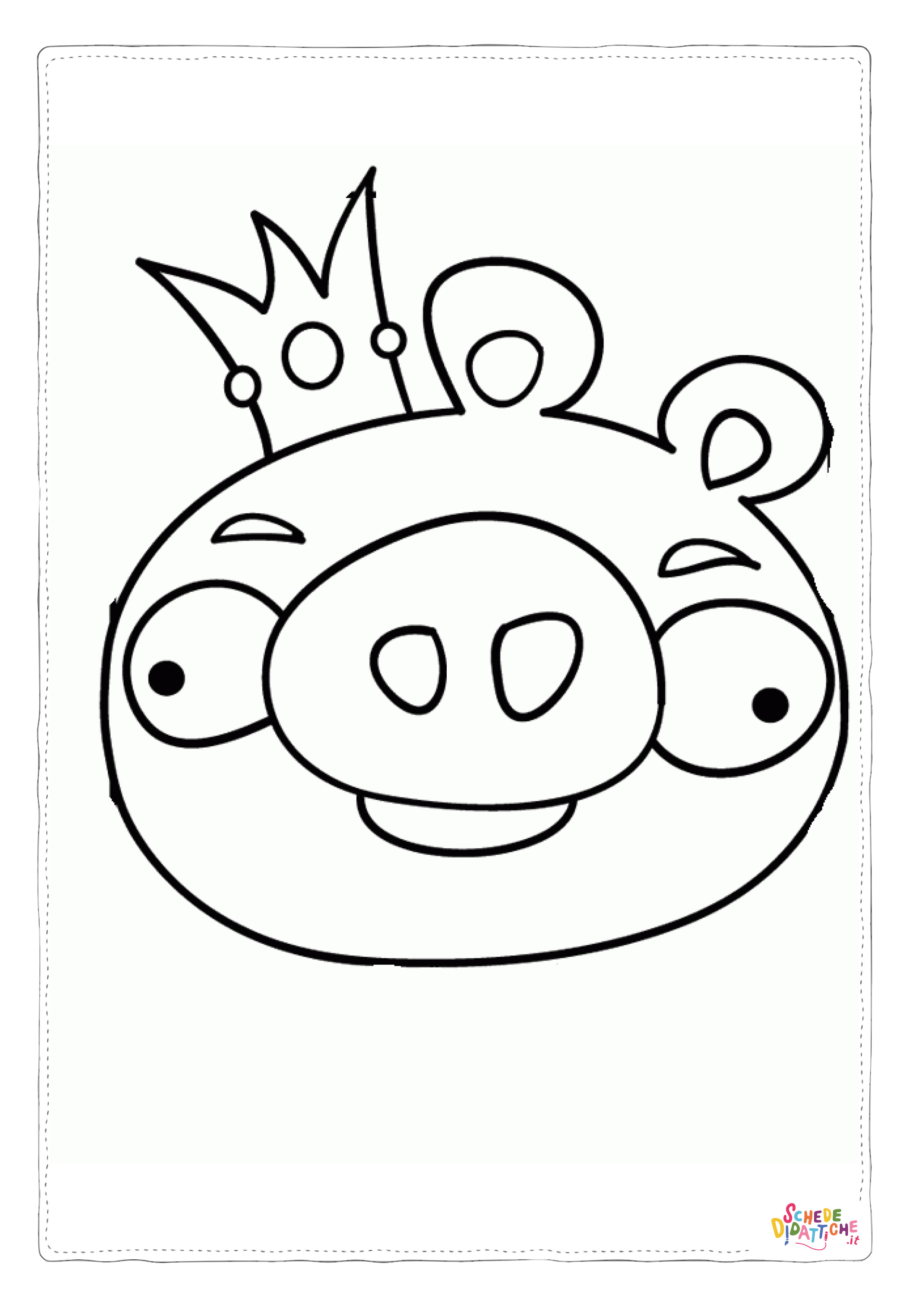 Disegno "Disegno di Angry birds da stampare e colorare 127" Disegno di Angry birds da stampare e colorare 127