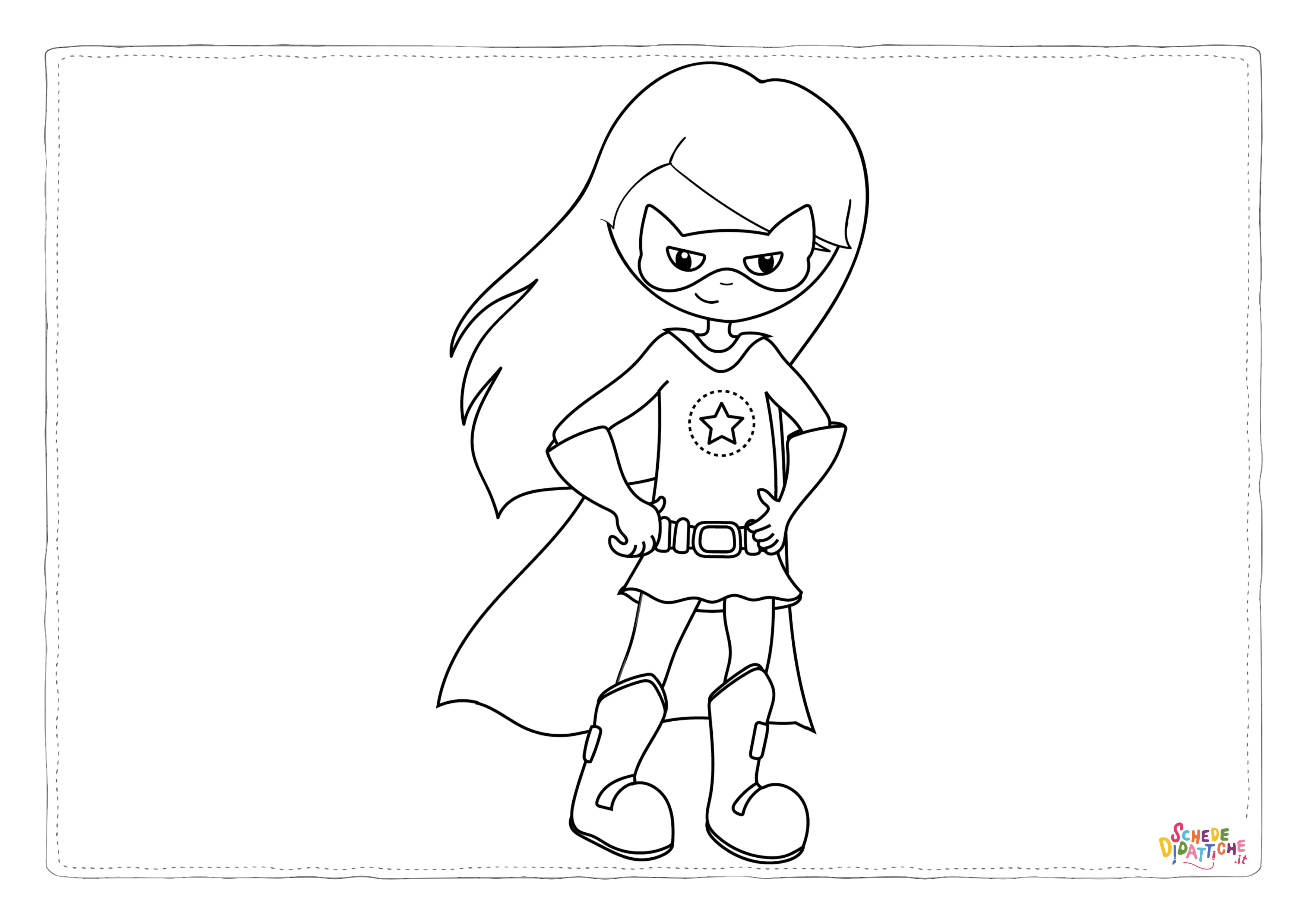 Disegno "SUPERHERO STAMPS-05-2" SUPERHERO STAMPS-05-2