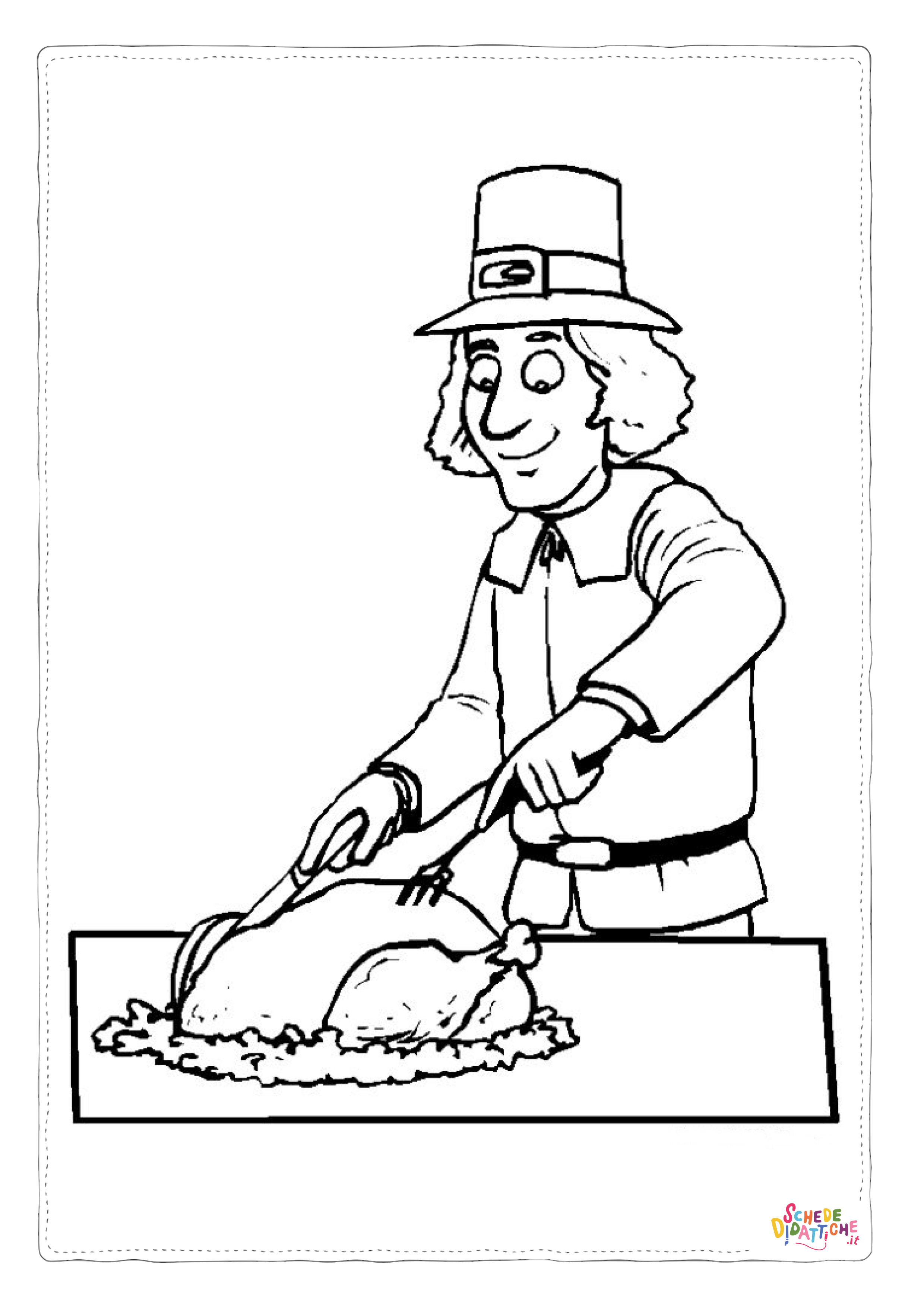 Disegno "Disegno di carne da stampare e colorare 24" Disegno di carne da stampare e colorare 24