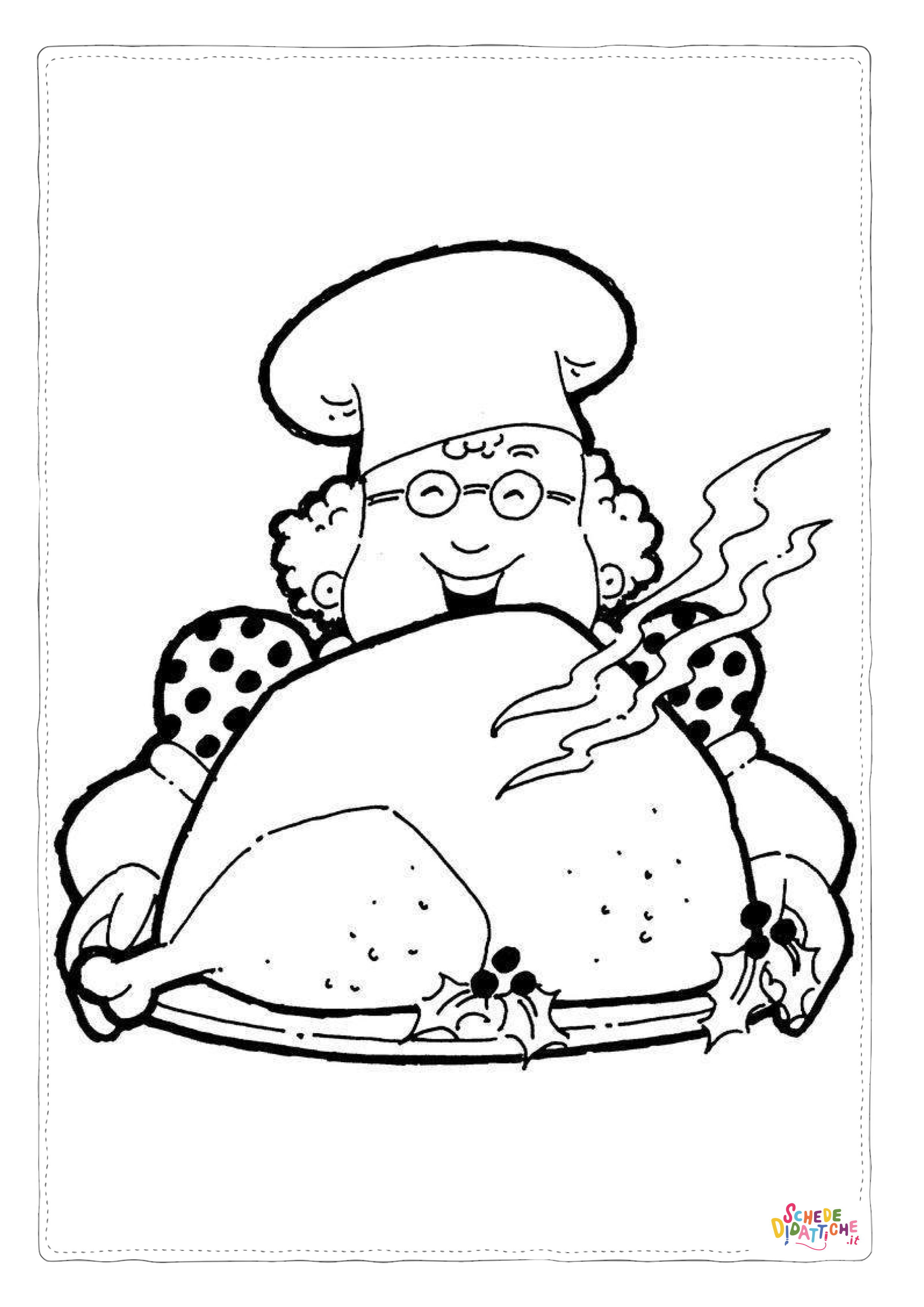 Disegno di carne da stampare e colorare 8