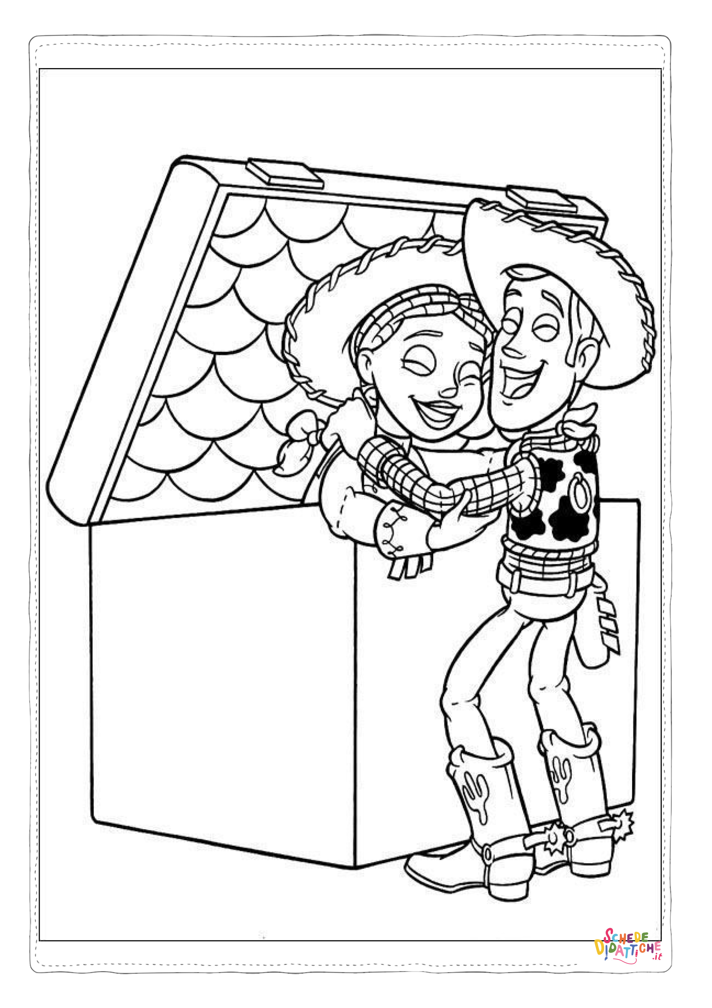 Disegno "Disegno di Toy Story da stampare e colorare 177" Disegno di Toy Story da stampare e colorare 177