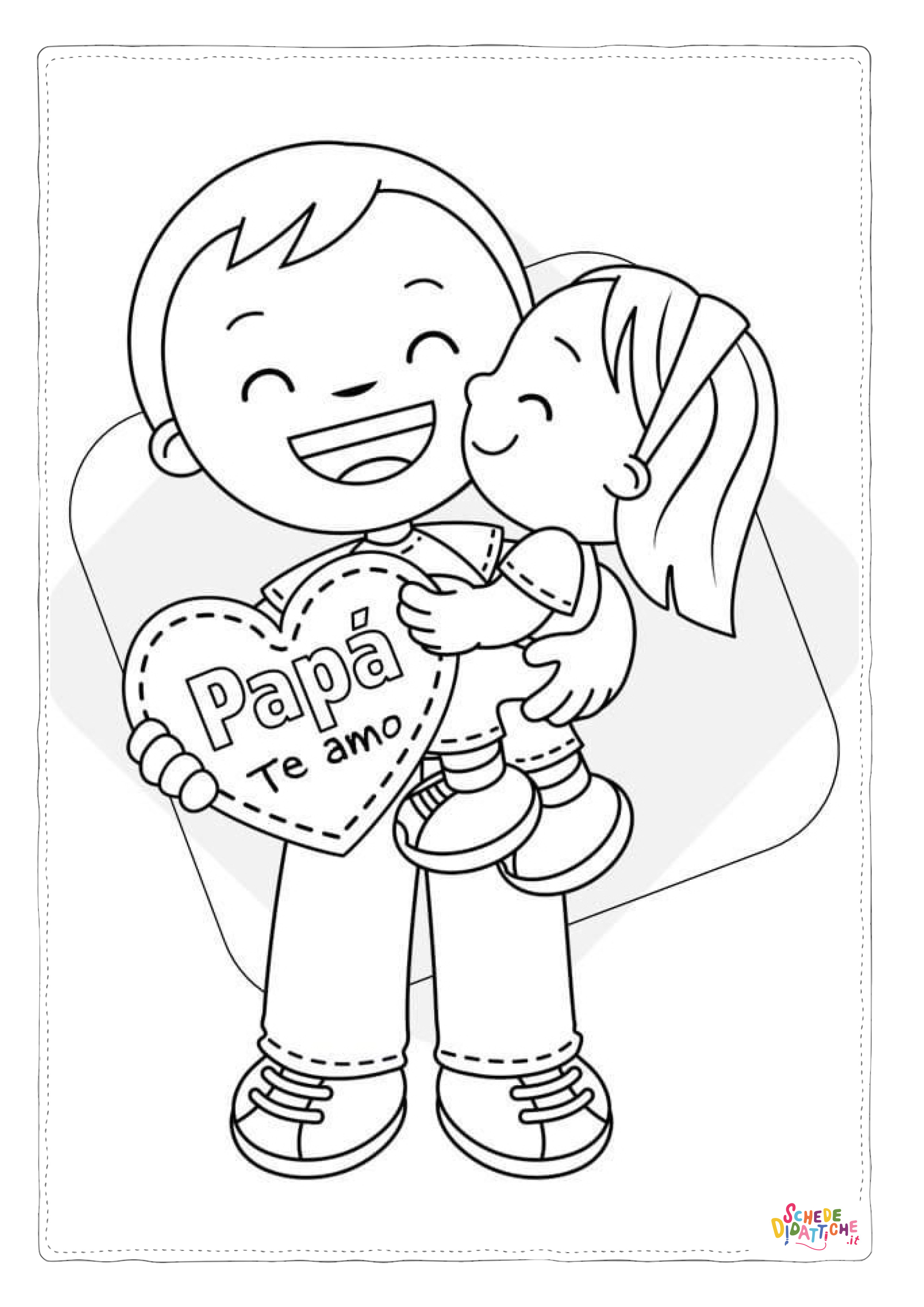 Disegno "Padri e figli 2" Padri e figli 2