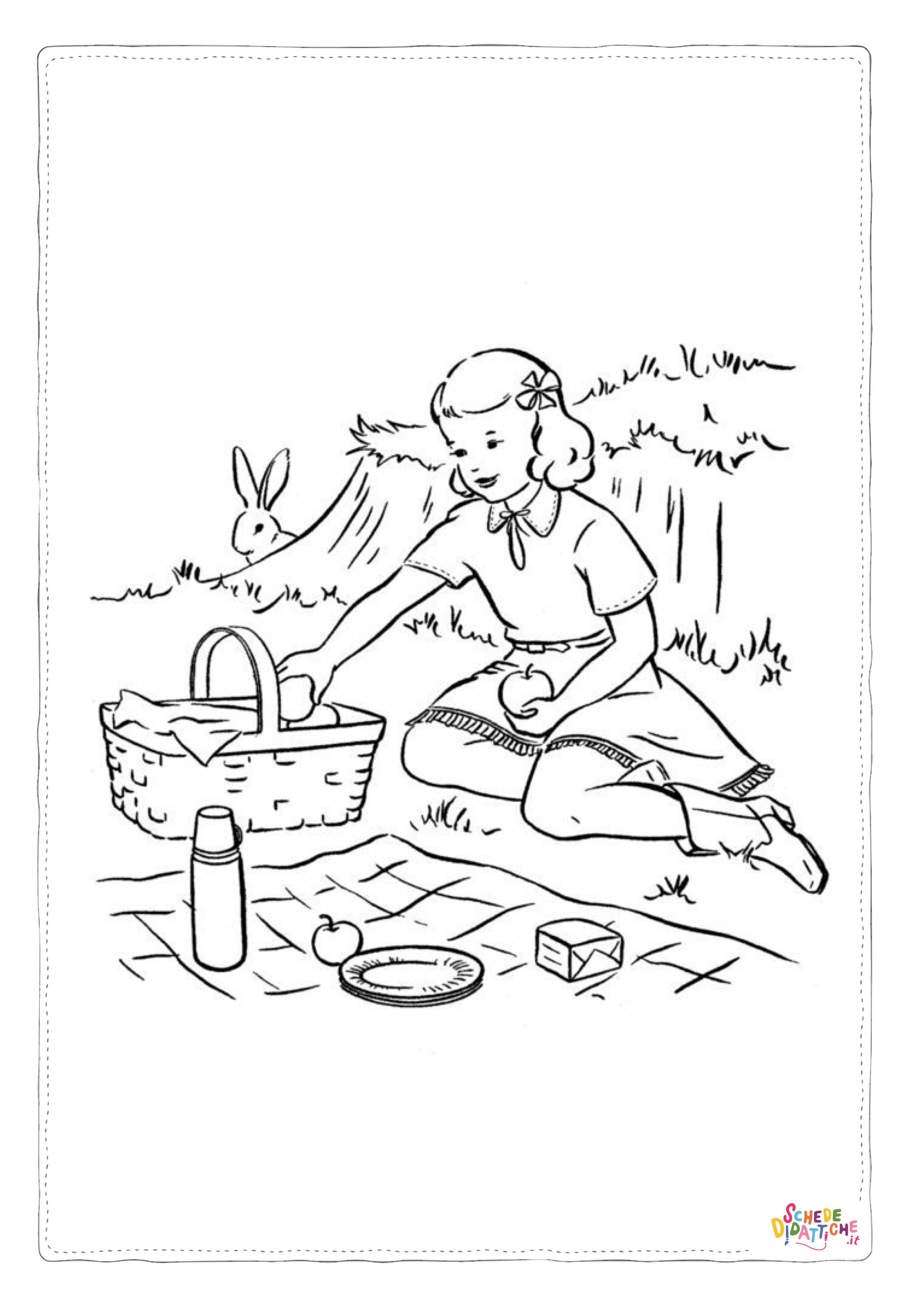 Disegno di campeggio da stampare e colorare 50