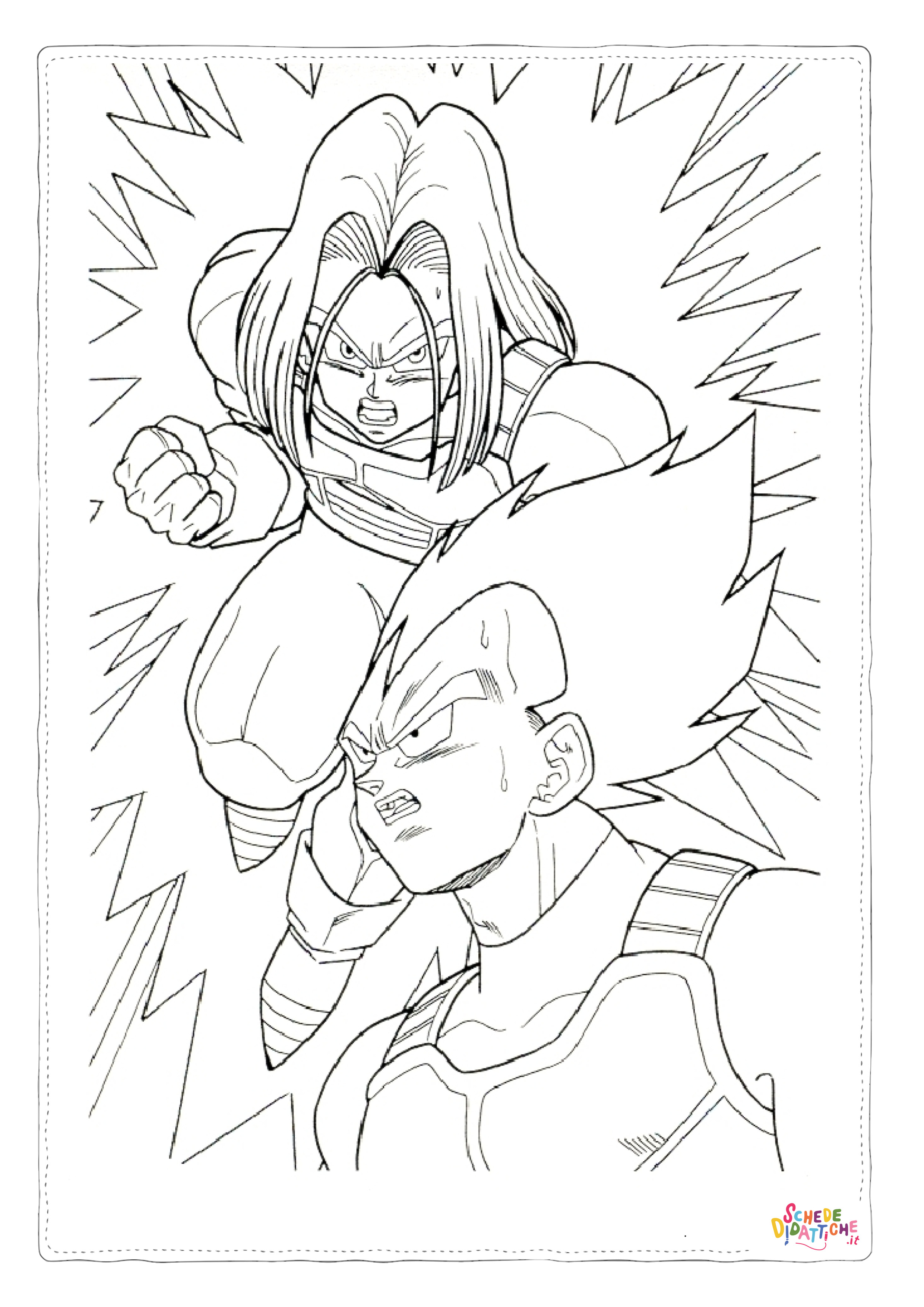 Disegno di Dragon Ball da stampare e colorare 102