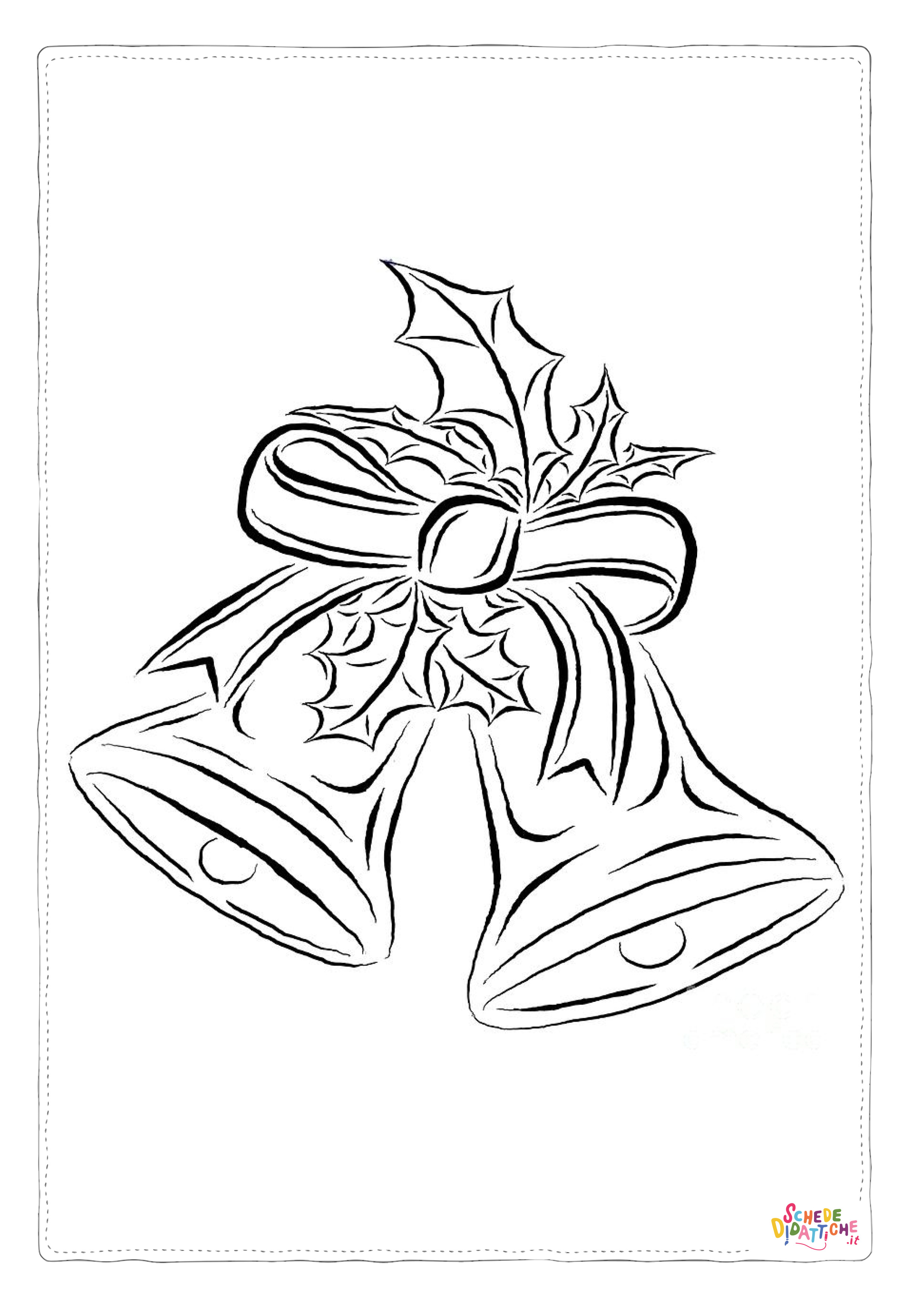 Disegno "Disegno di campanella da stampare e colorare 12" Disegno di campanella da stampare e colorare 12