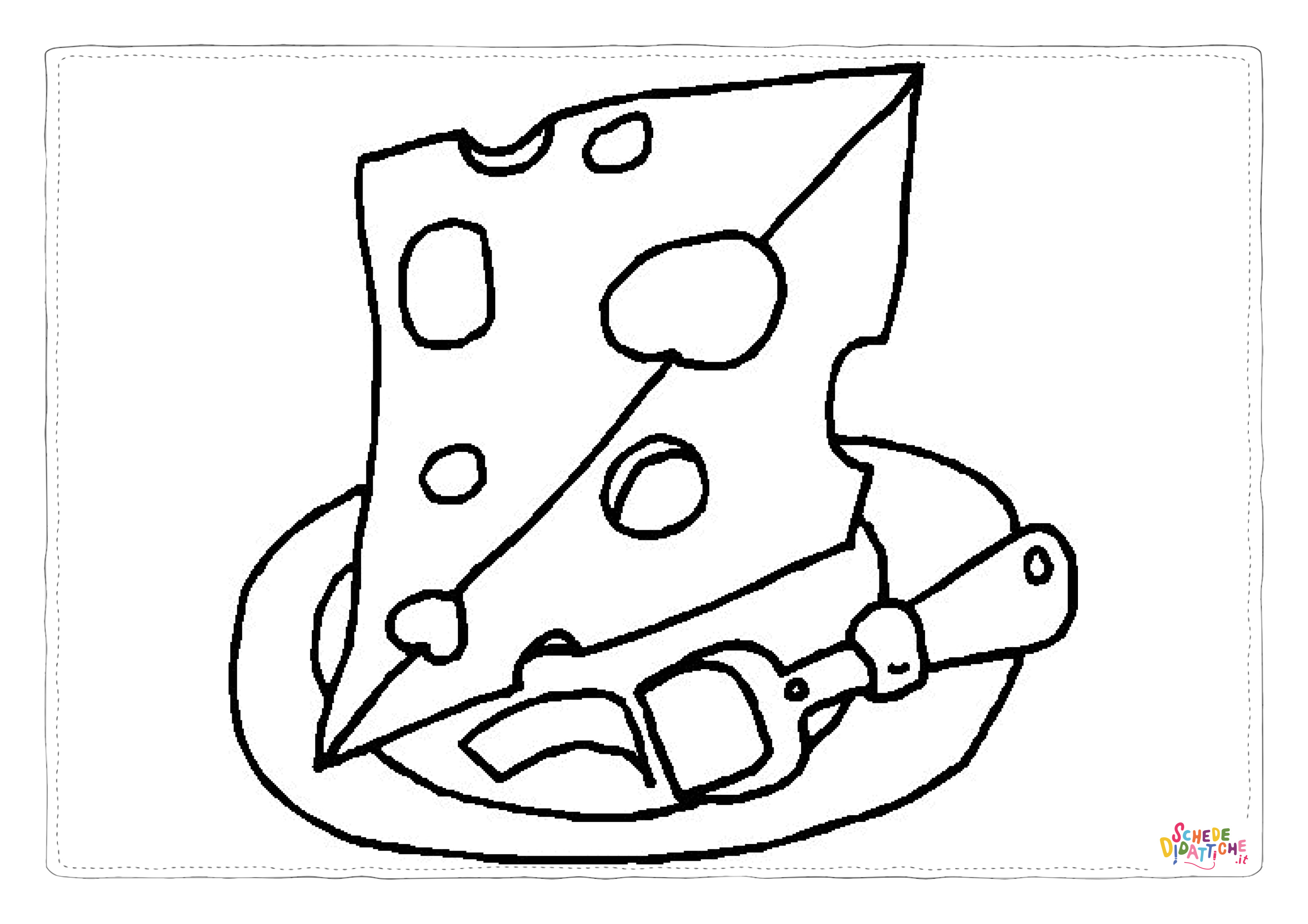 Disegno di colazione da stampare e colorare 14