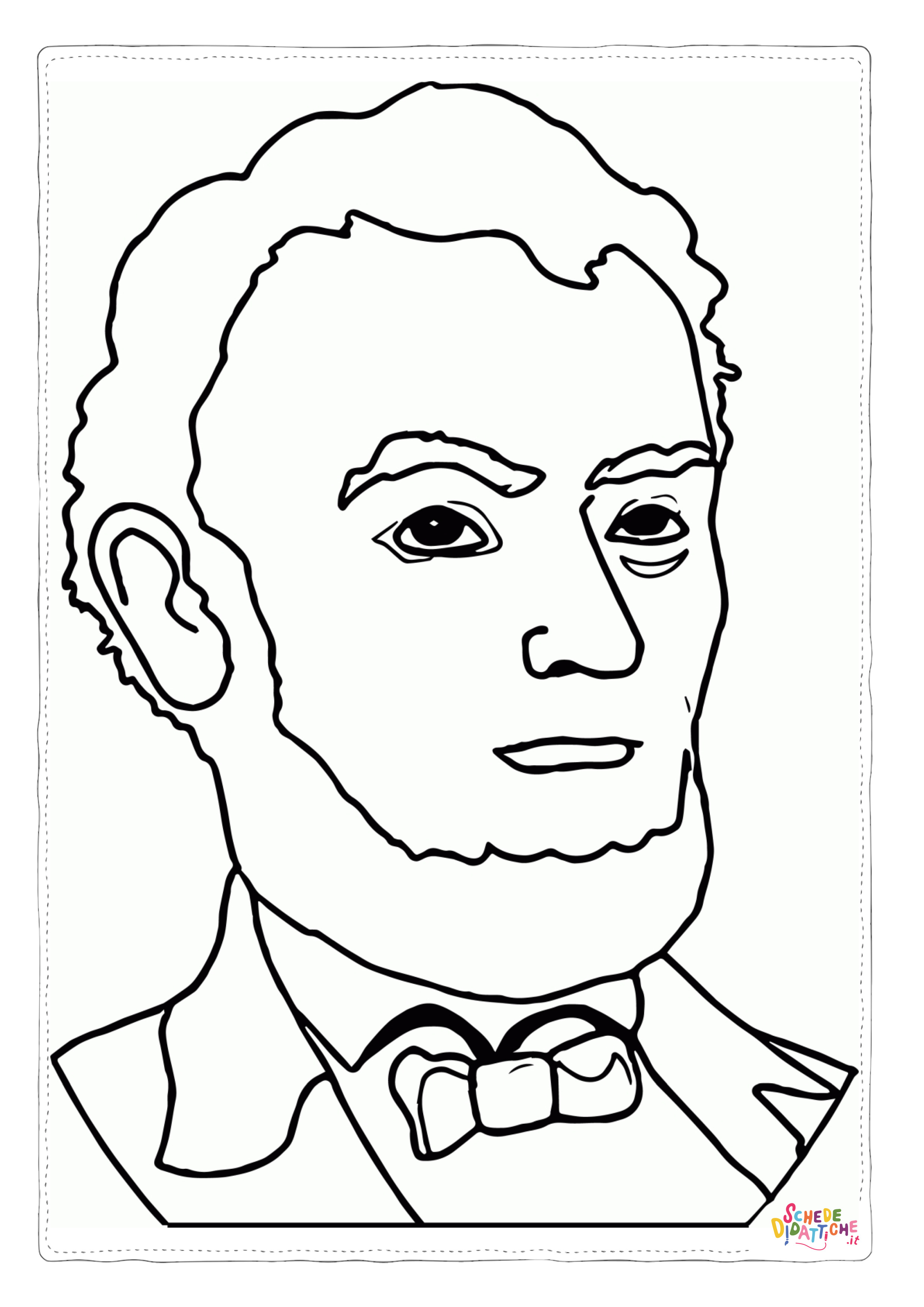 Disegno di persona famosa da stampare e colorare 59