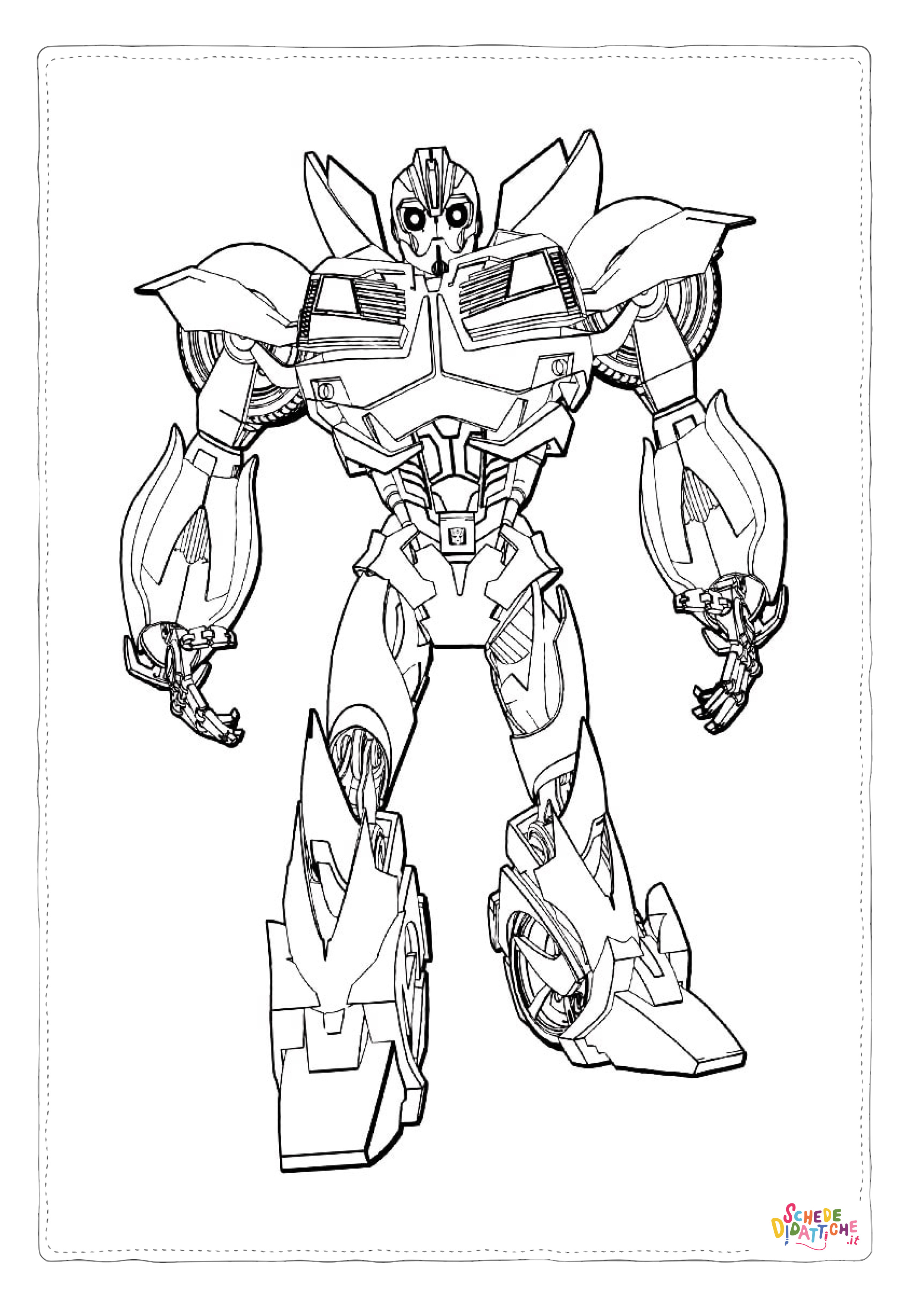Disegno "Disegno di Transformers da stampare e colorare 68" Disegno di Transformers da stampare e colorare 68