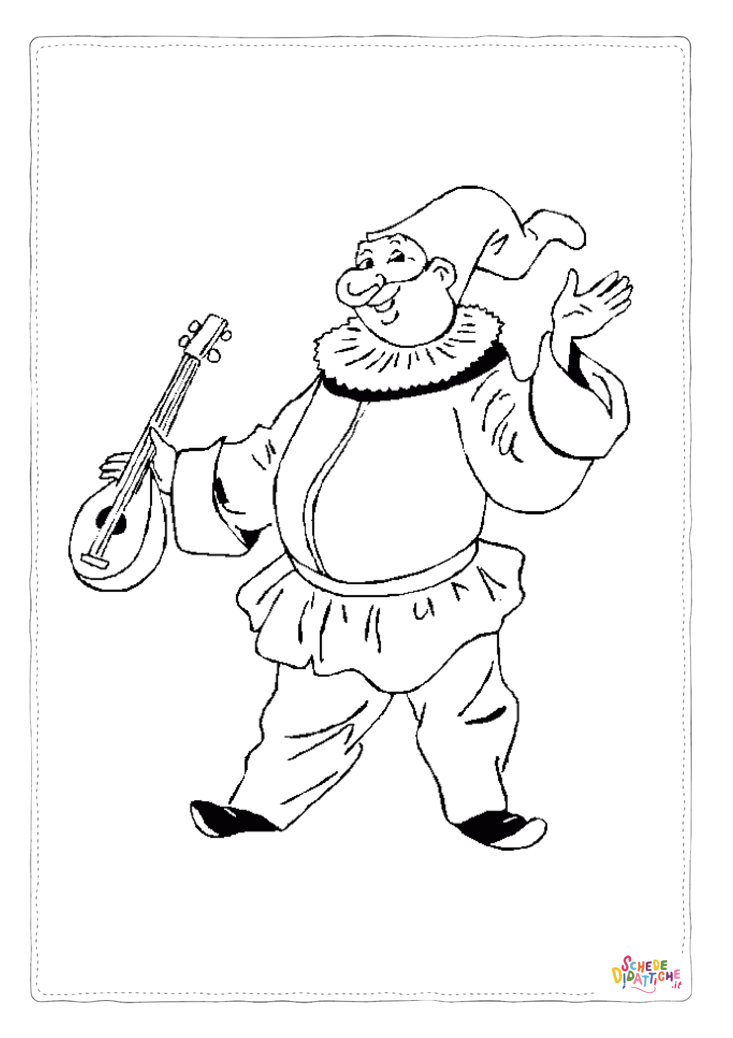Disegno "Pulcinella 05" Pulcinella 05