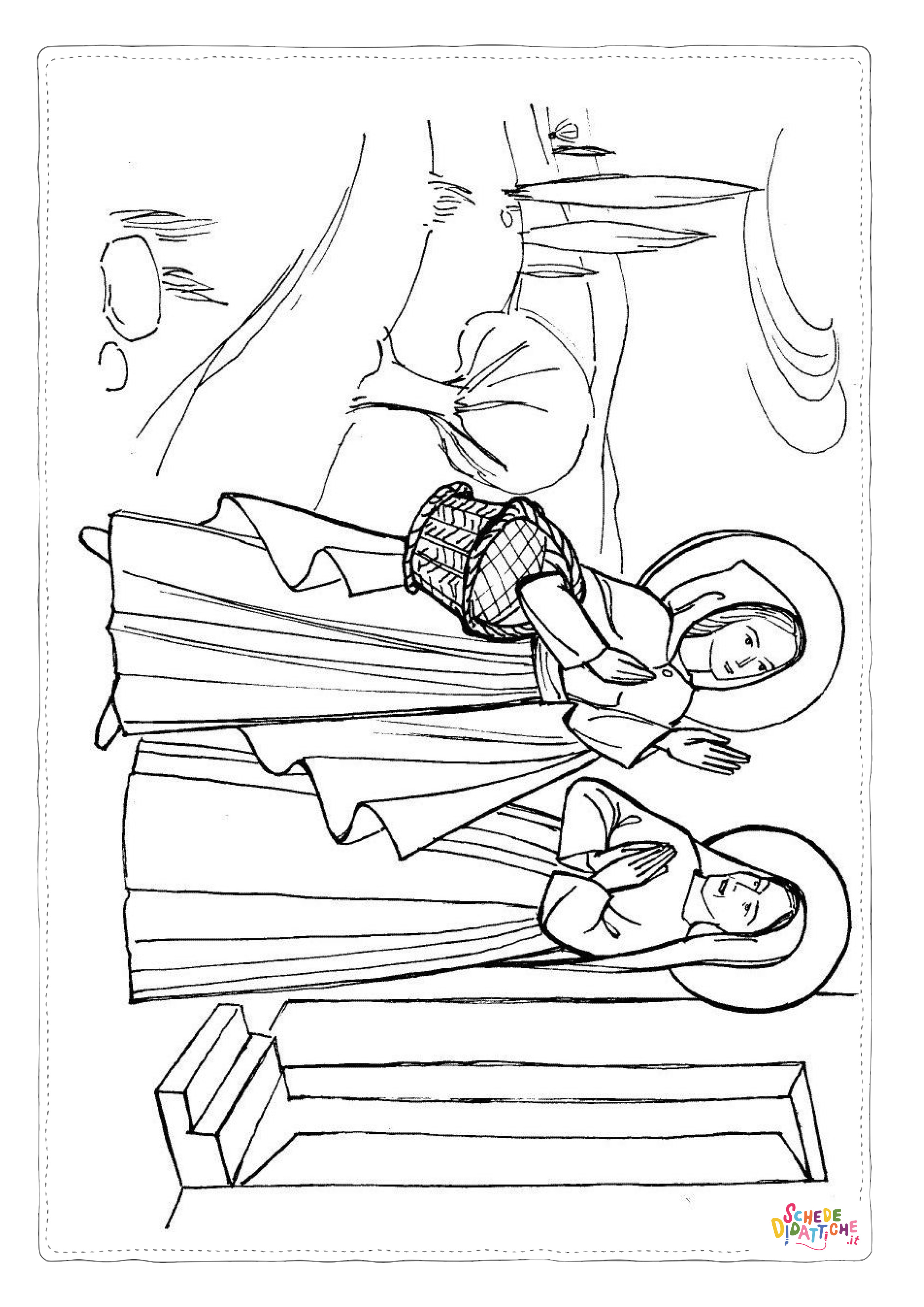 Disegno "Disegno di Ebraismo da stampare e colorare 4" Disegno di Ebraismo da stampare e colorare 4