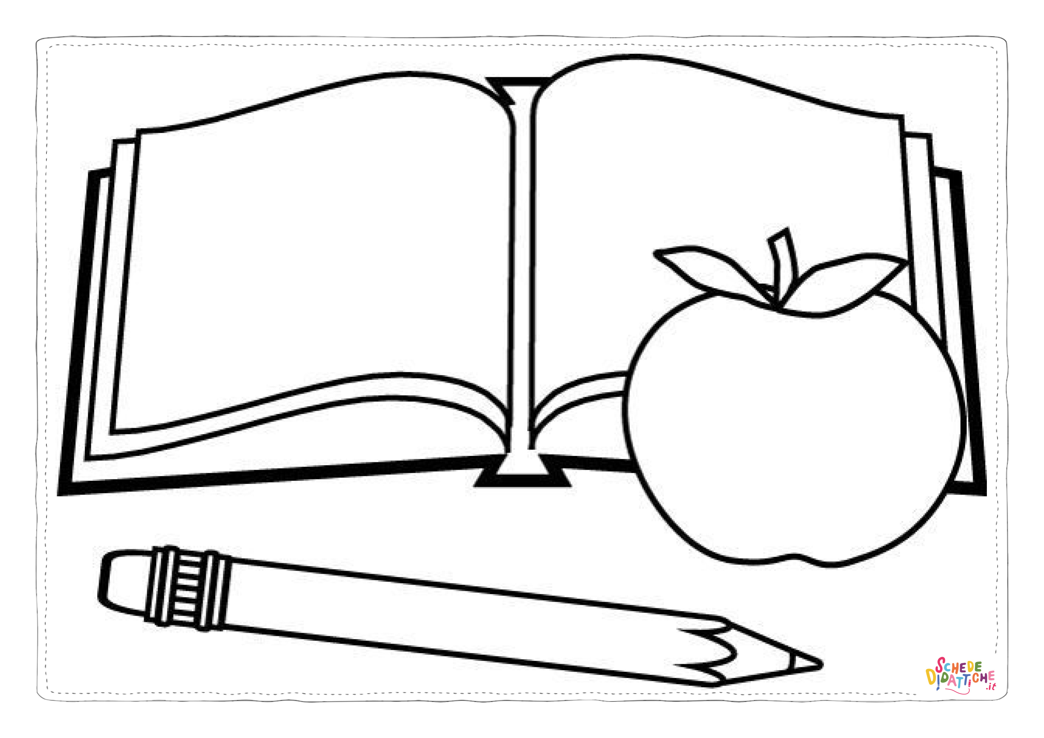 Disegno di scuola da stampare e colorare 25