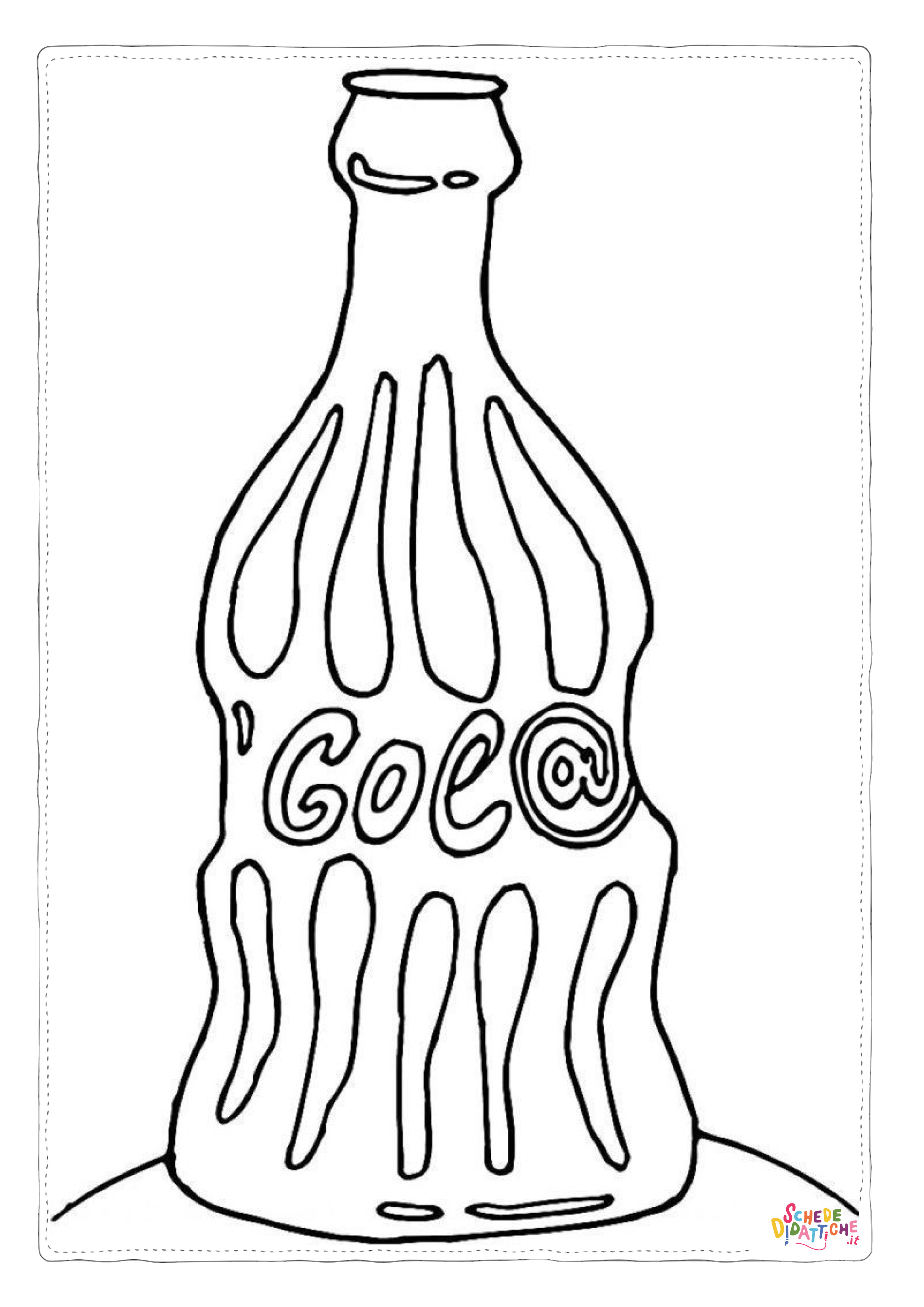 Disegno "Disegno di fast food da stampare e colorare 36" Disegno di fast food da stampare e colorare 36