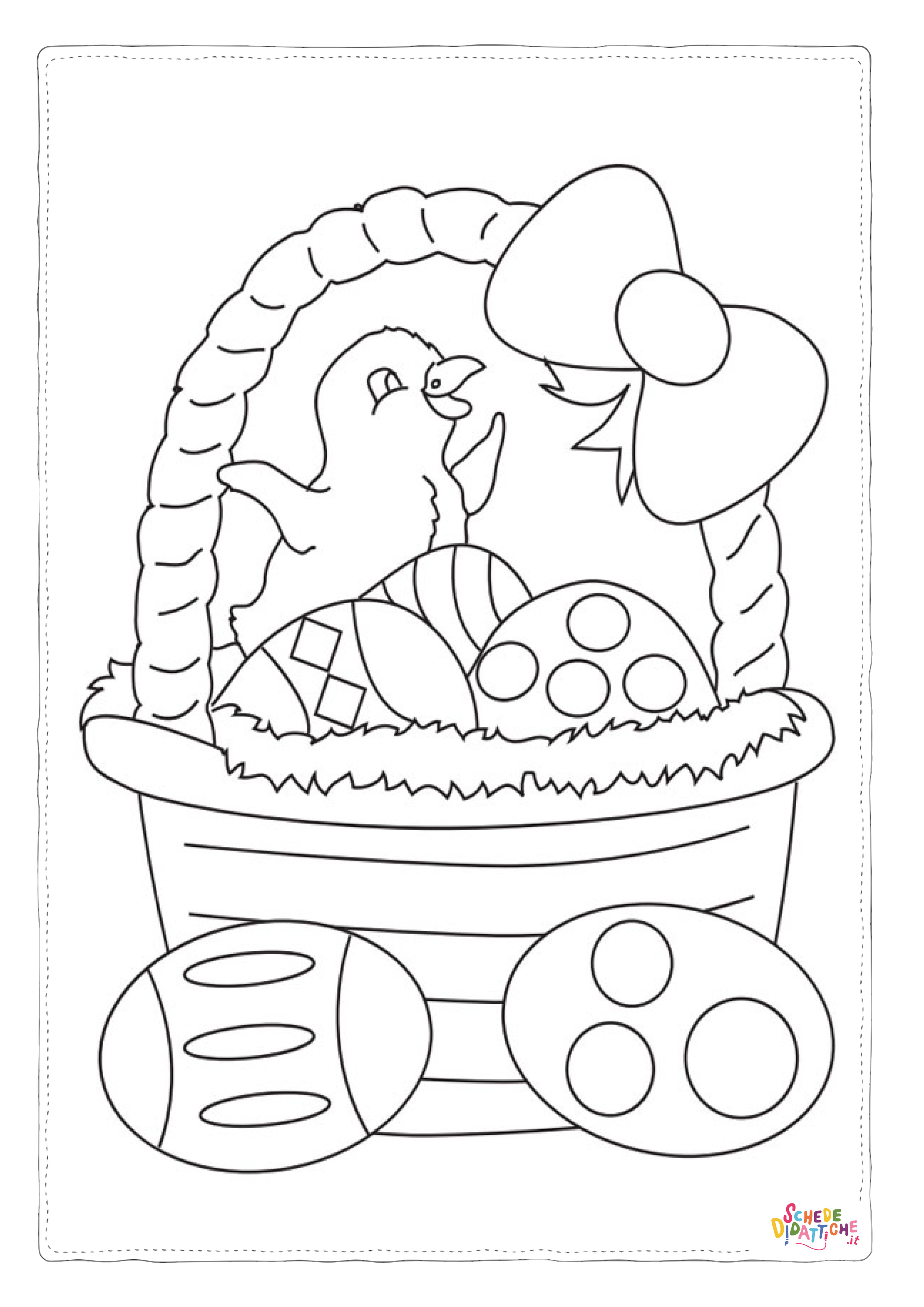Disegno "Pulcini-Pasquali-da-colorare-05" Pulcini-Pasquali-da-colorare-05