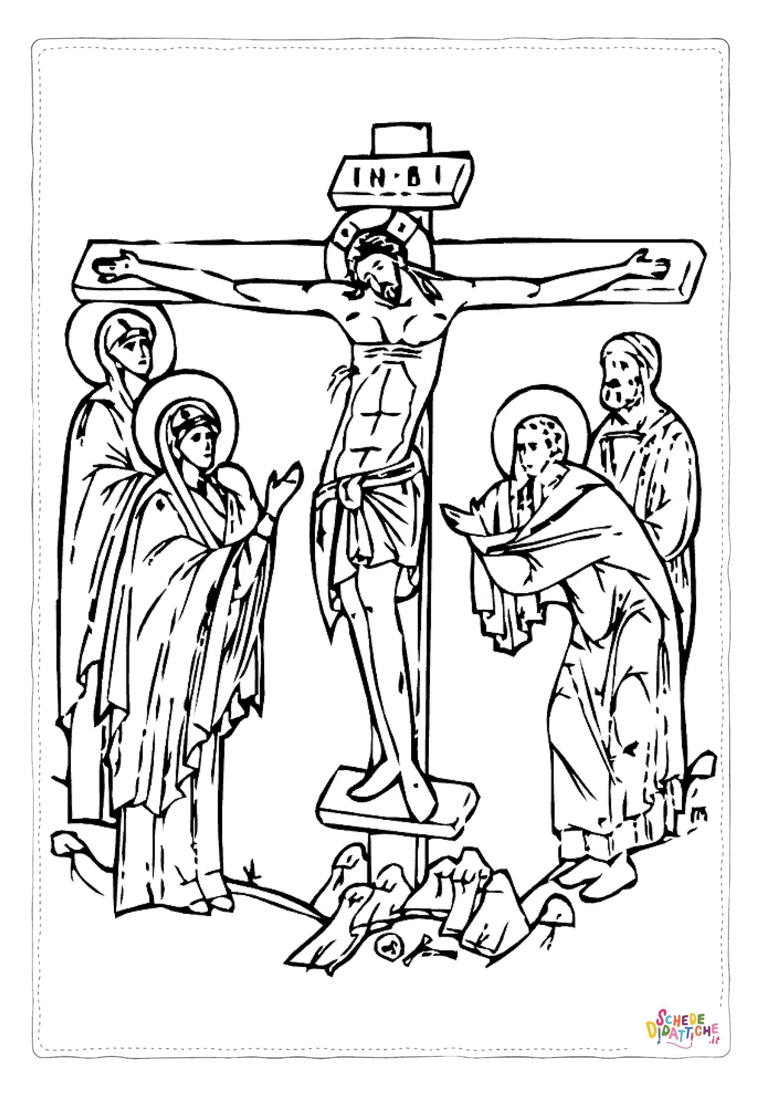 Disegno "Disegno di Cristianesimo da stampare e colorare 323" Disegno di Cristianesimo da stampare e colorare 323