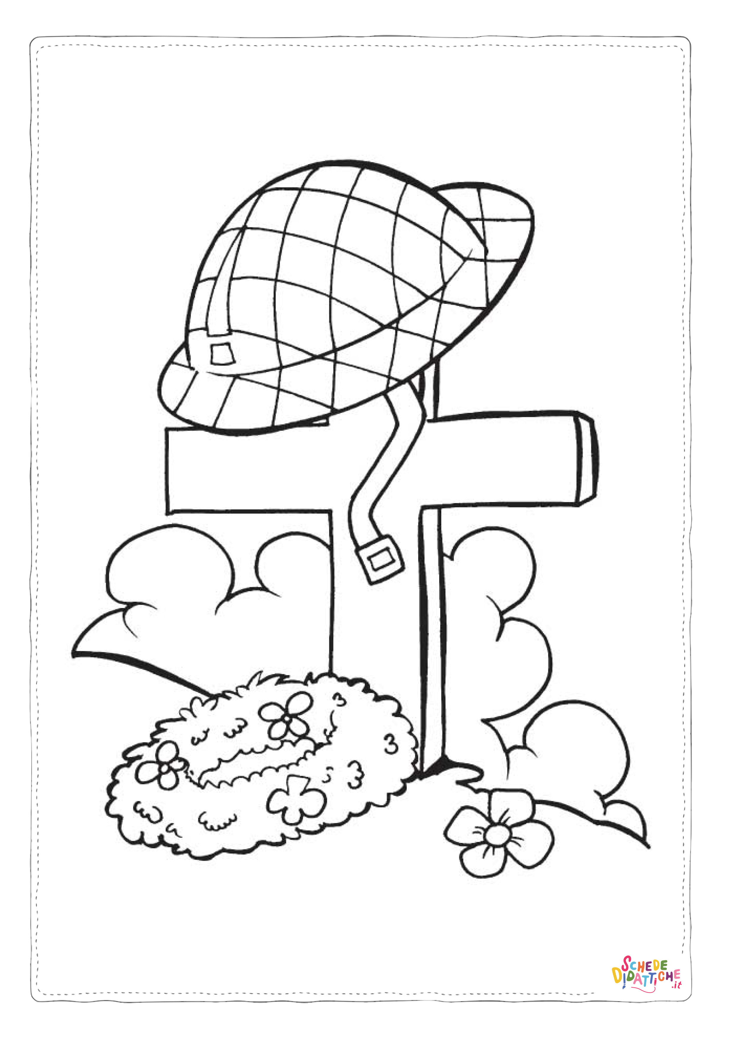 Disegno "Disegno di soldato da stampare e colorare 16" Disegno di soldato da stampare e colorare 16