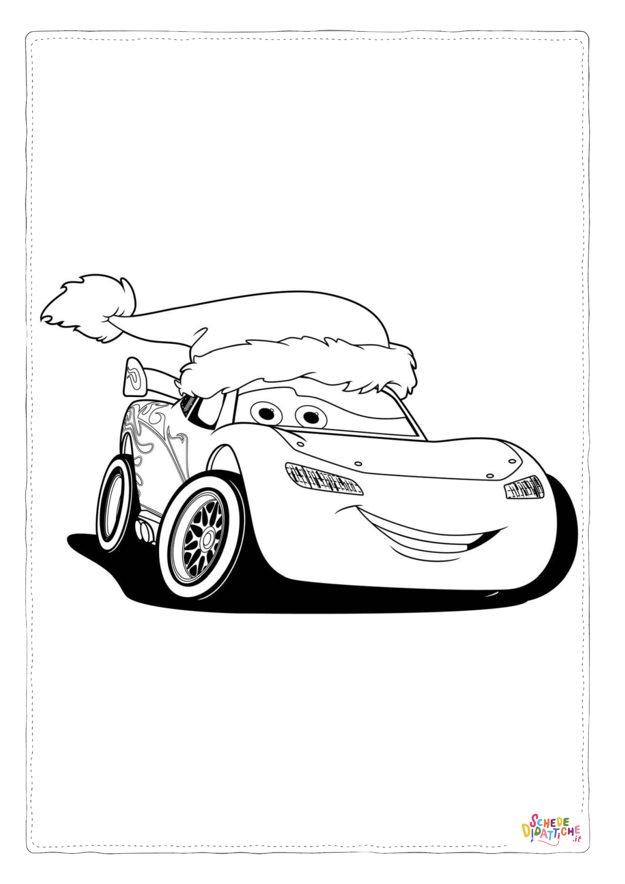 Disegno di Cars da stampare e colorare 253