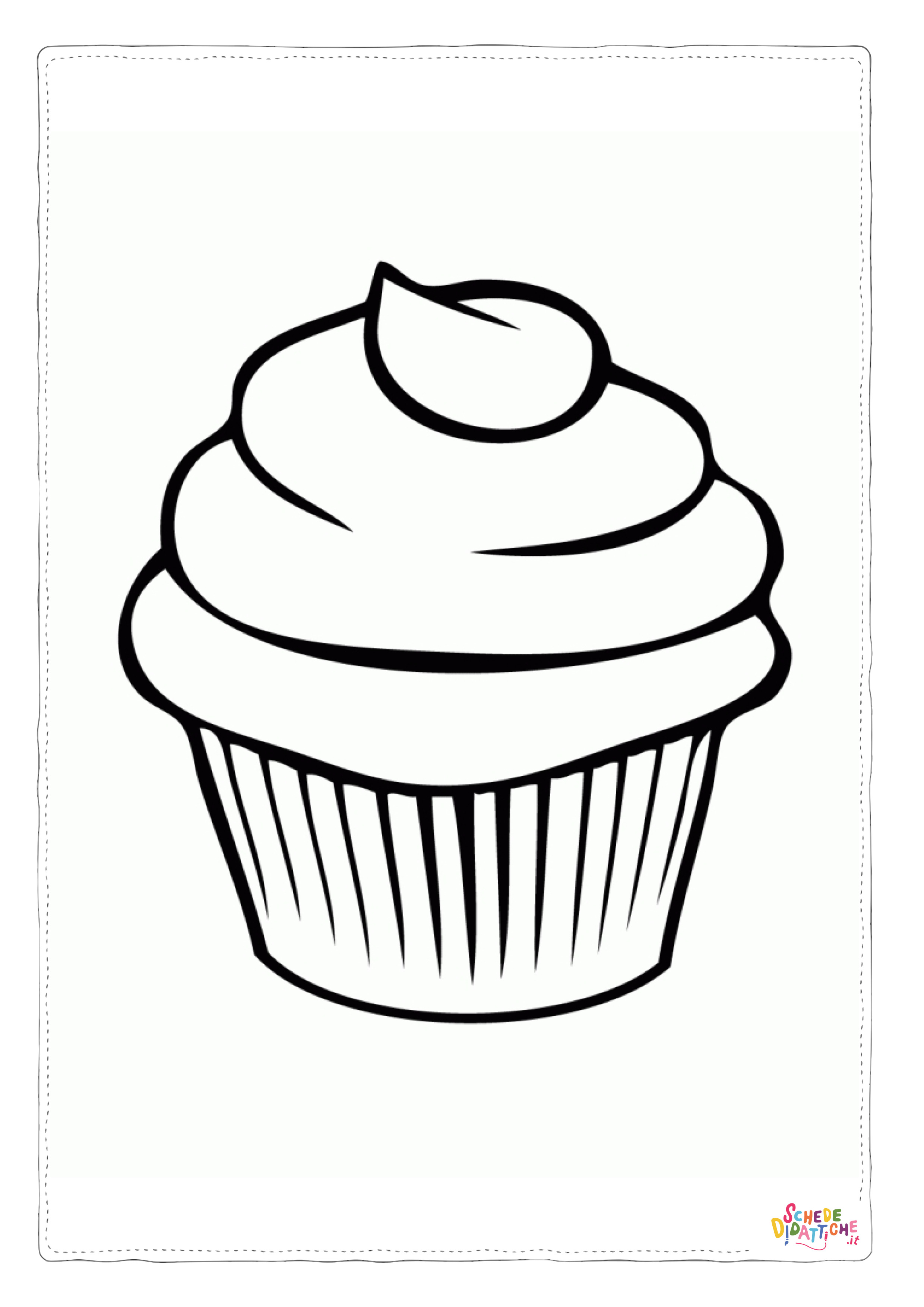 Disegno di gelato da stampare e colorare 33