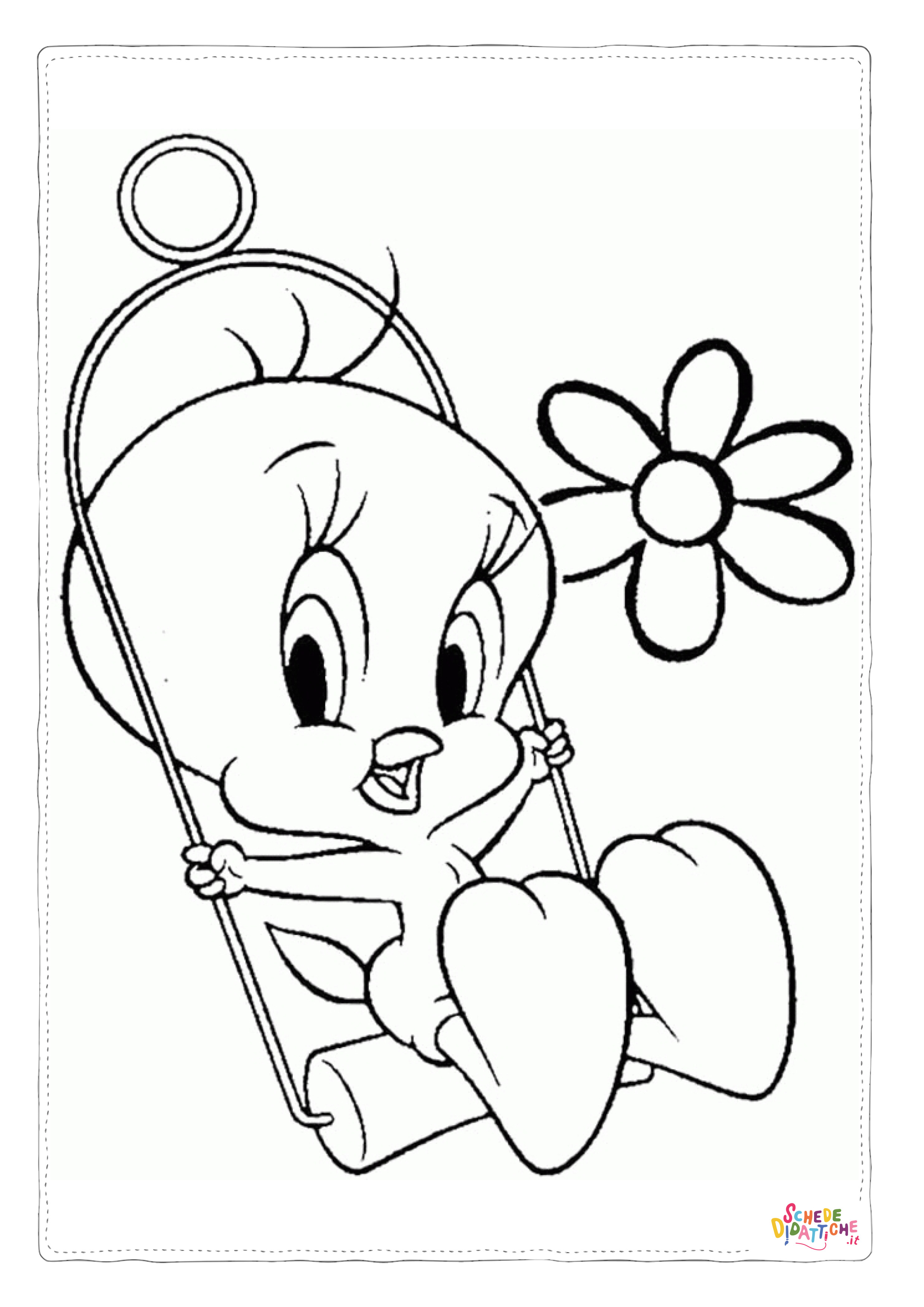 Disegno "Disegno di Titty da stampare e colorare 26" Disegno di Titty da stampare e colorare 26