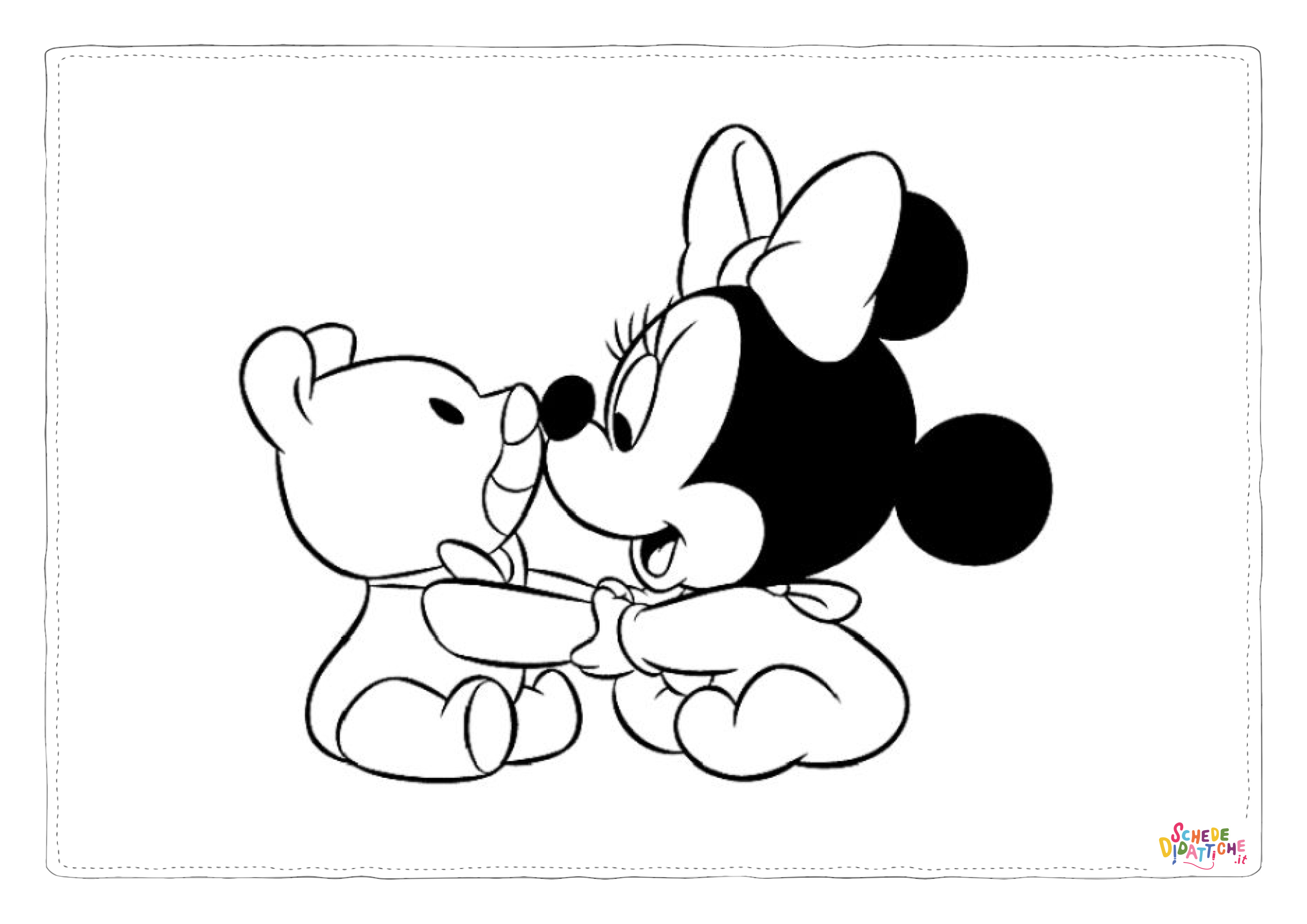 Disegno "Disegno di Minni da stampare e colorare 147" Disegno di Minni da stampare e colorare 147