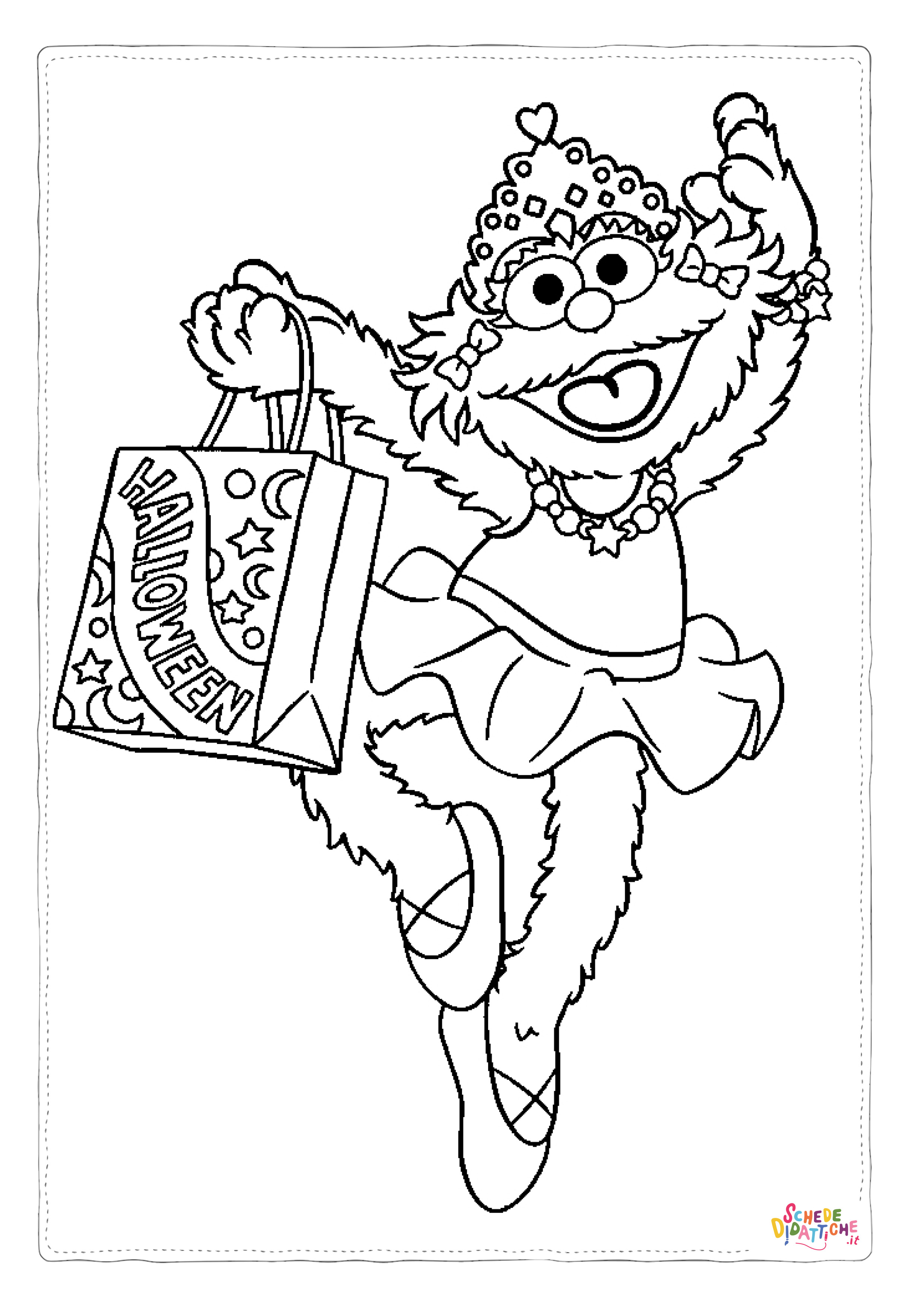 Disegno "Disegno di Muppets da stampare e colorare 18" Disegno di Muppets da stampare e colorare 18