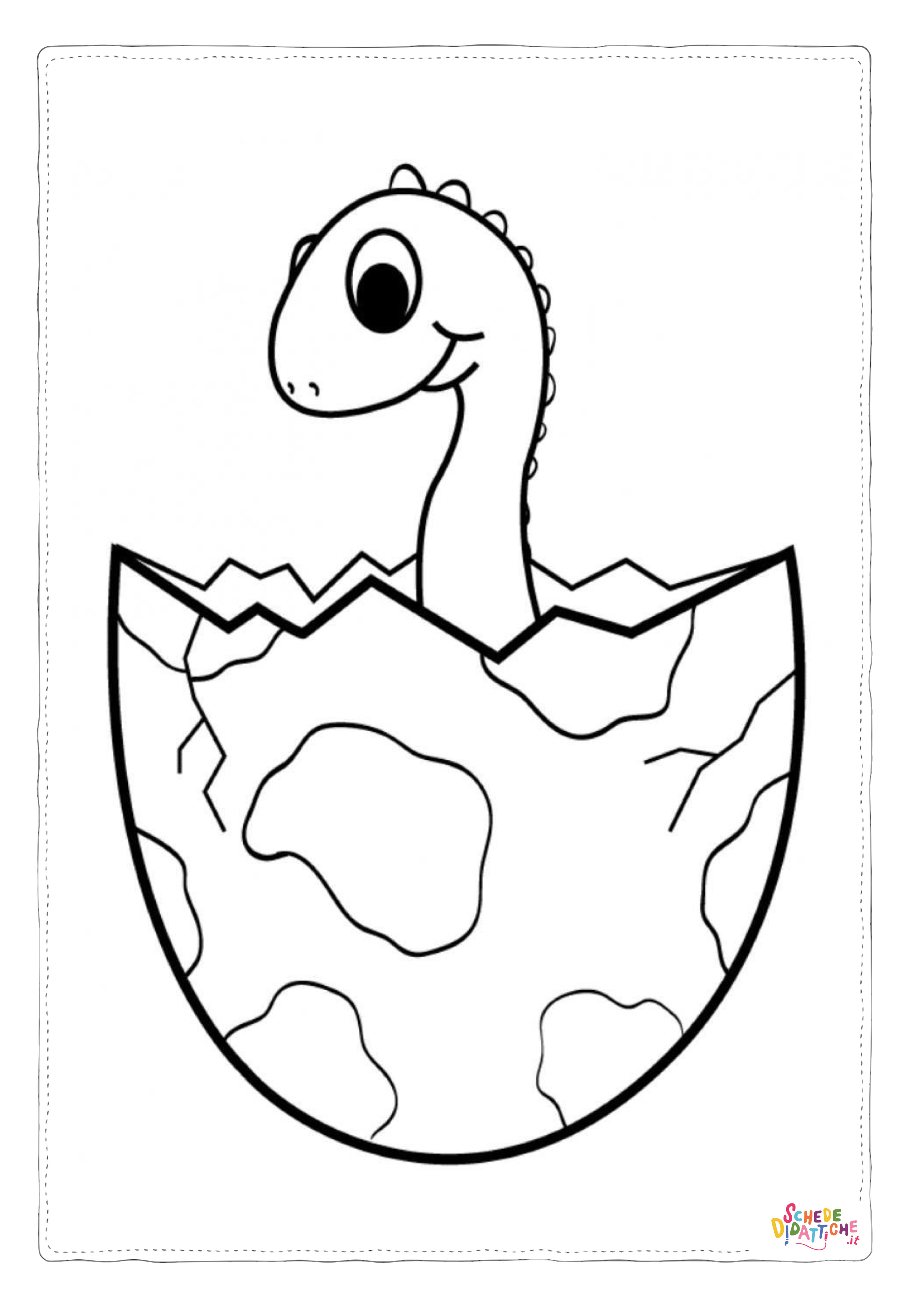 Disegno "Disegno di Brachiosauro da stampare e colorare 3" Disegno di Brachiosauro da stampare e colorare 3