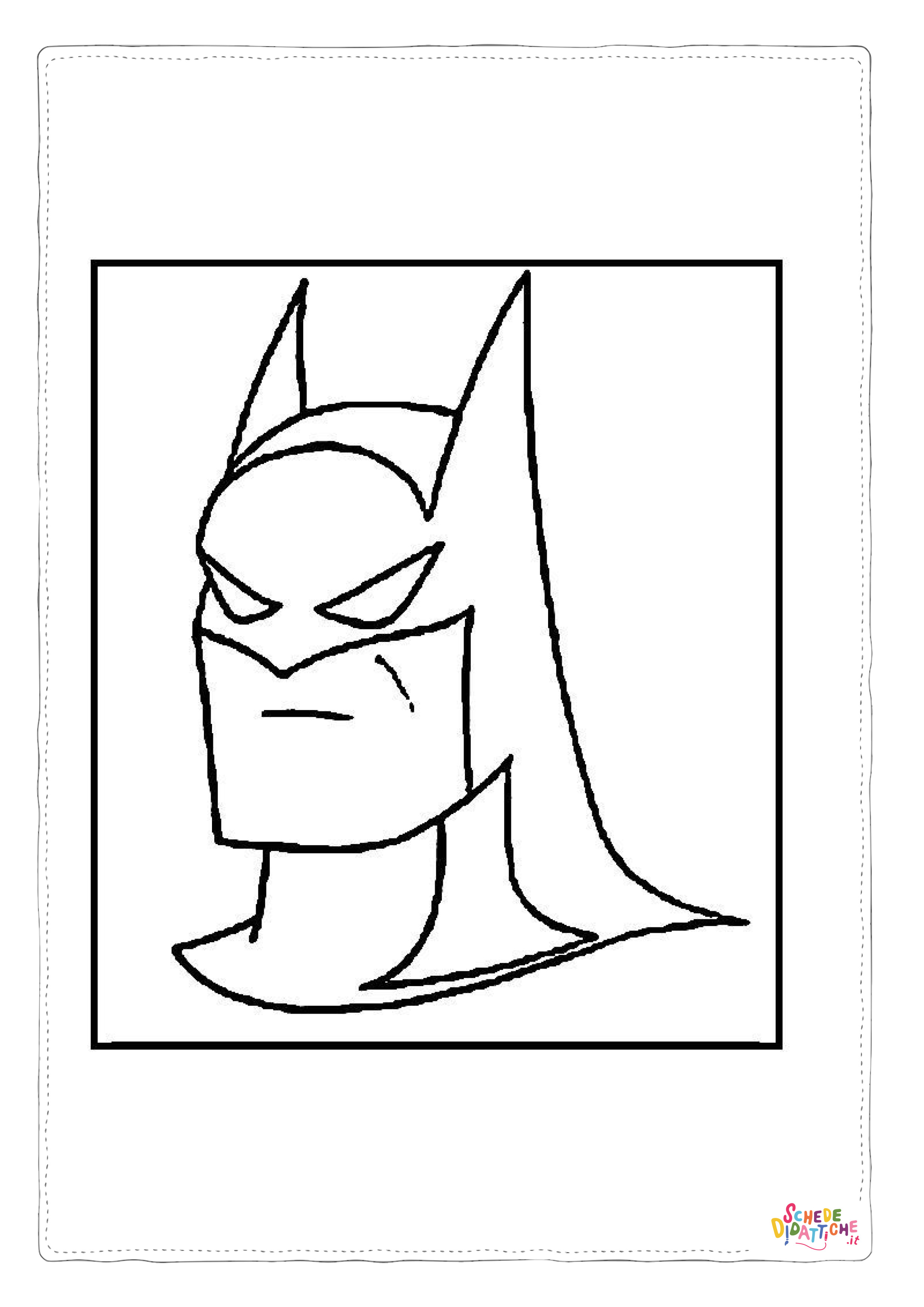 Disegno "Disegno di Batman e Robin da stampare e colorare 118" Disegno di Batman e Robin da stampare e colorare 118