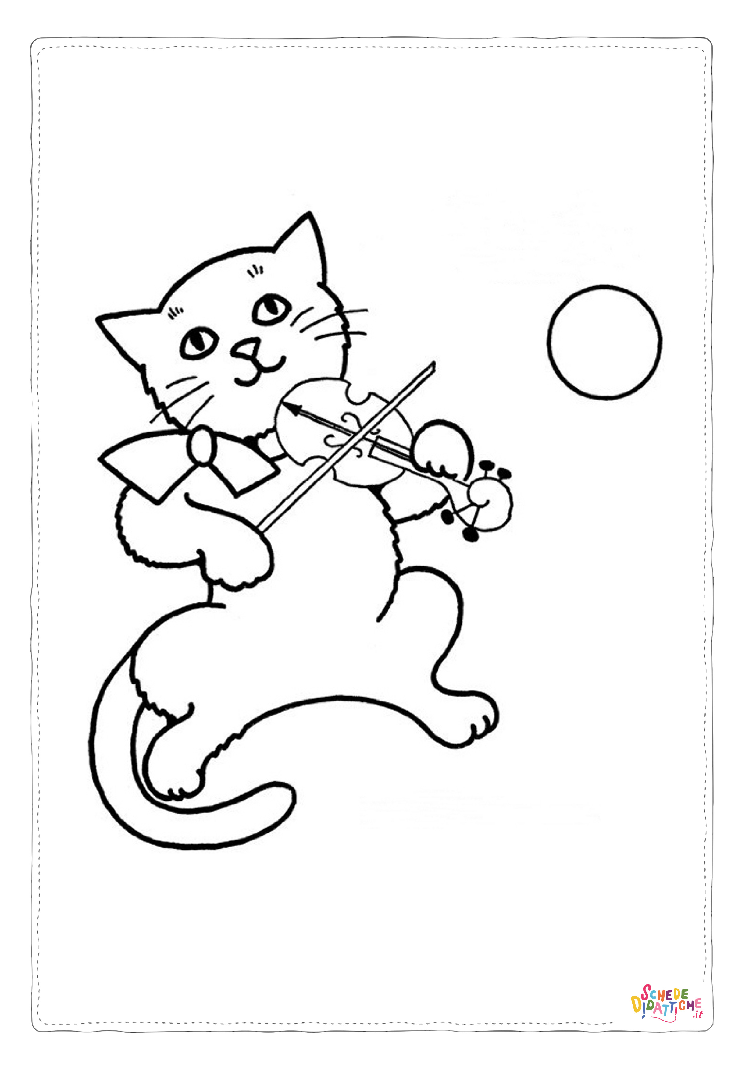 Disegno di musicista da stampare e colorare 8