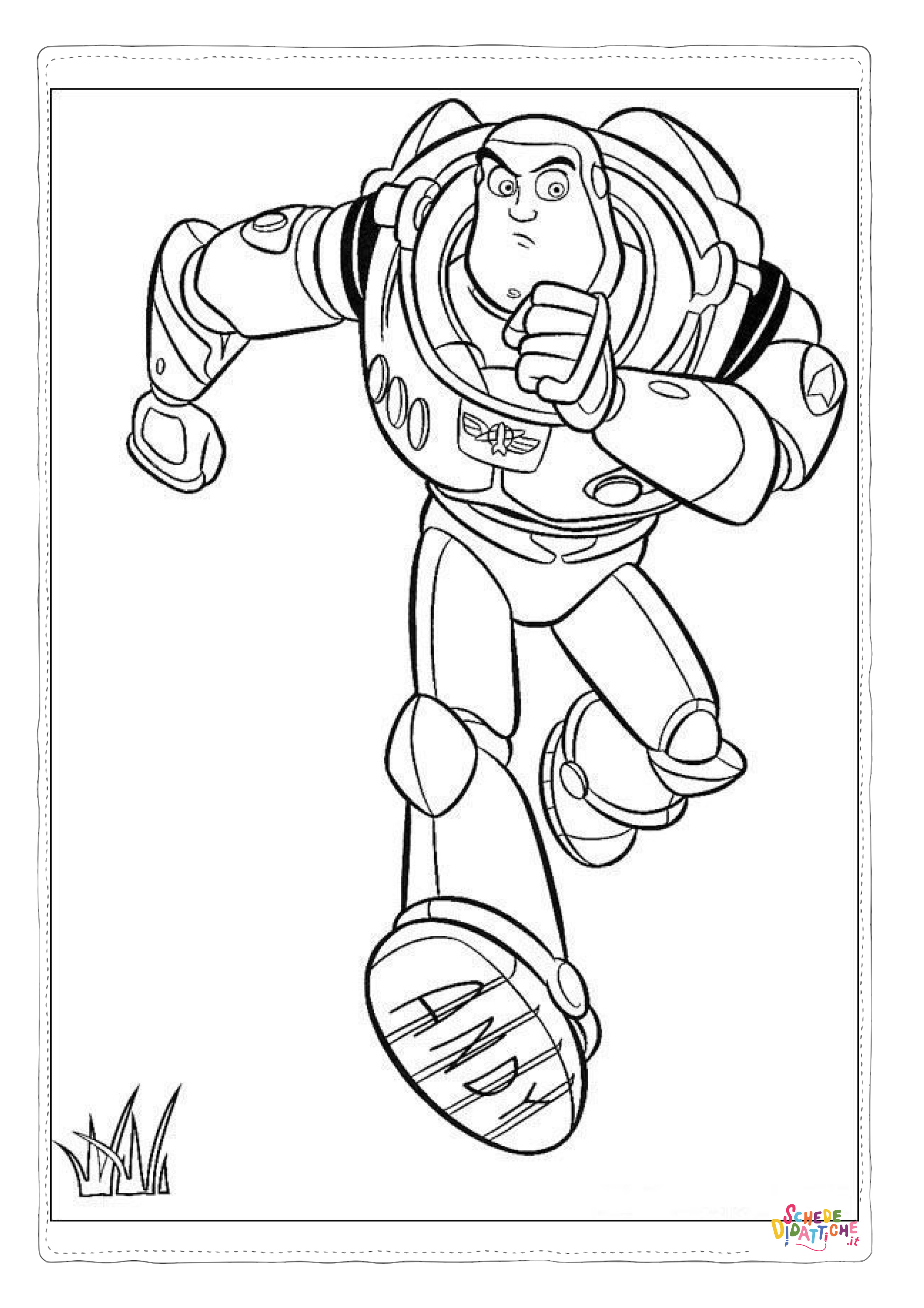 Disegno "Disegno di Toy Story da stampare e colorare 147" Disegno di Toy Story da stampare e colorare 147