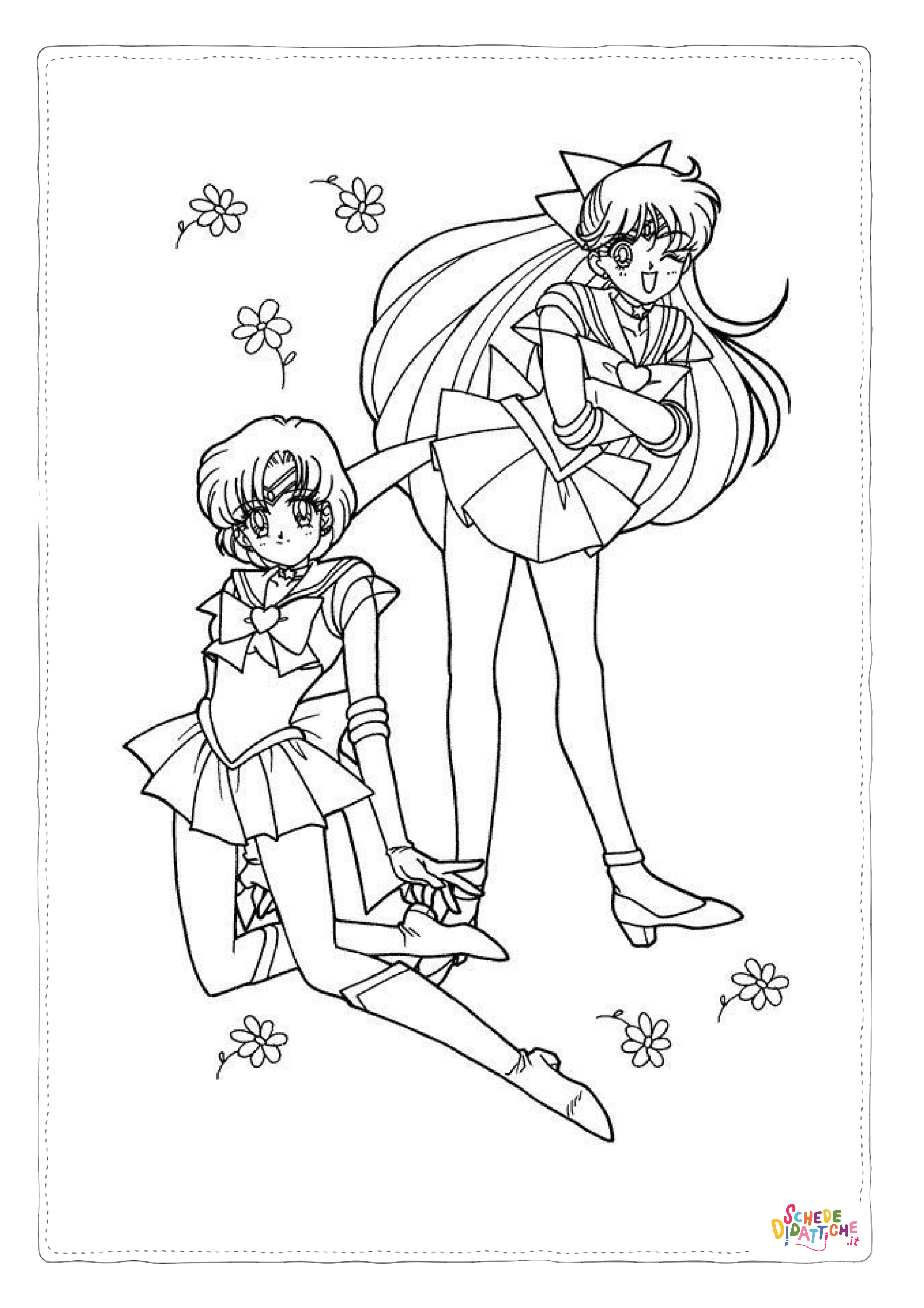 Disegno "Disegno di Sailor Moon da stampare e colorare 28" Disegno di Sailor Moon da stampare e colorare 28