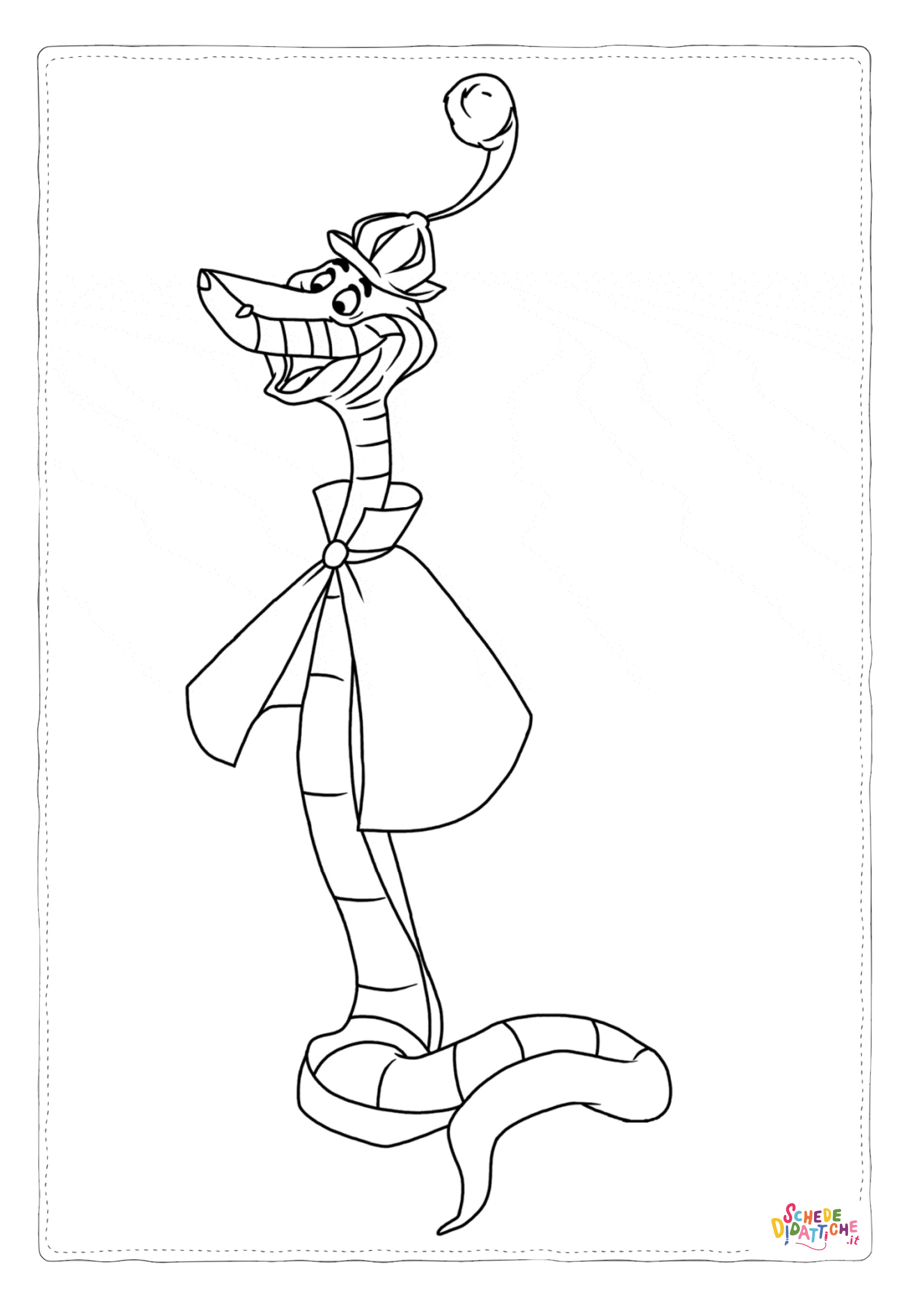 Disegno "Disegno di Robin Hood da stampare e colorare 10" Disegno di Robin Hood da stampare e colorare 10
