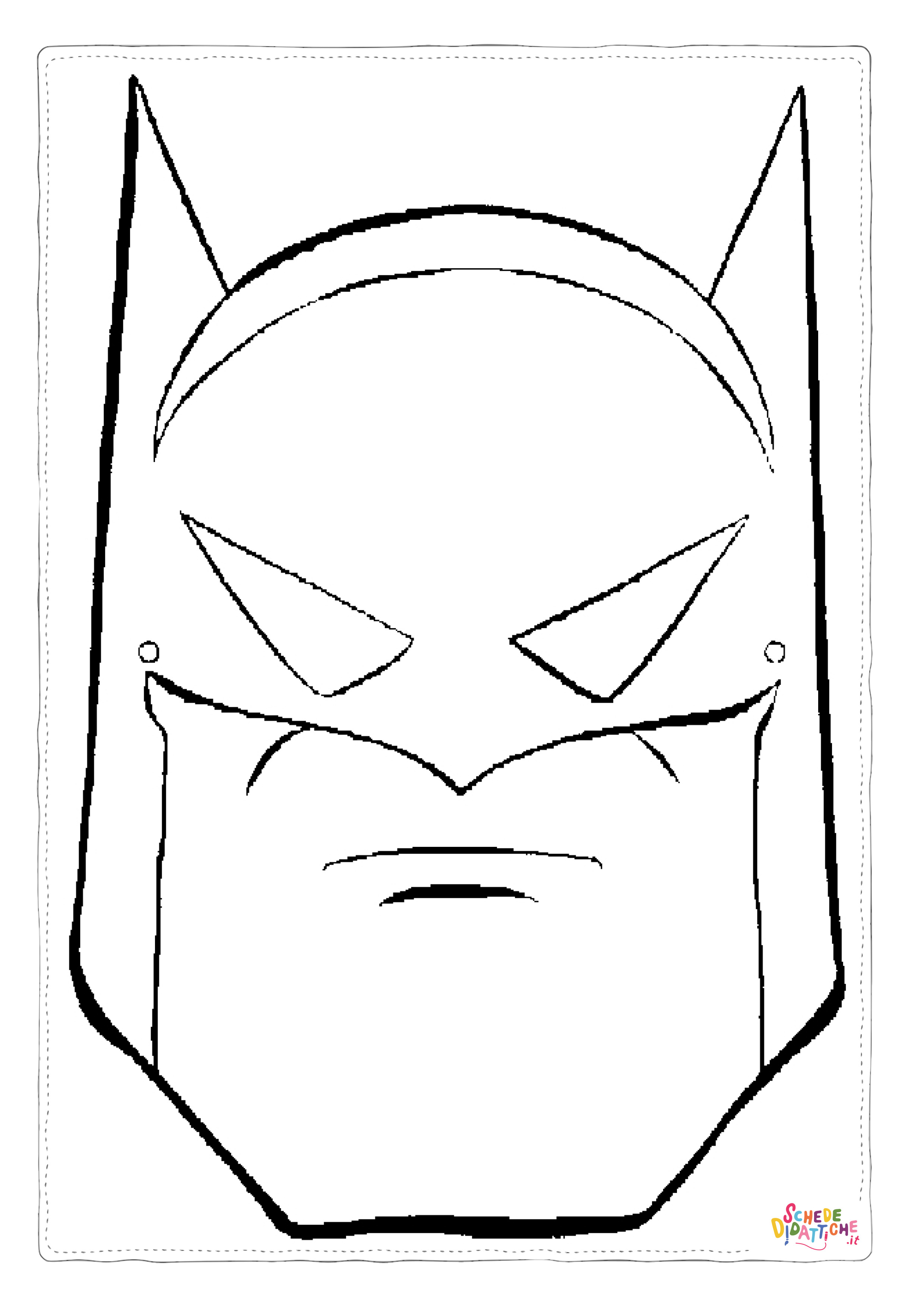 Disegno "Disegno di Batman e Robin da stampare e colorare 10" Disegno di Batman e Robin da stampare e colorare 10