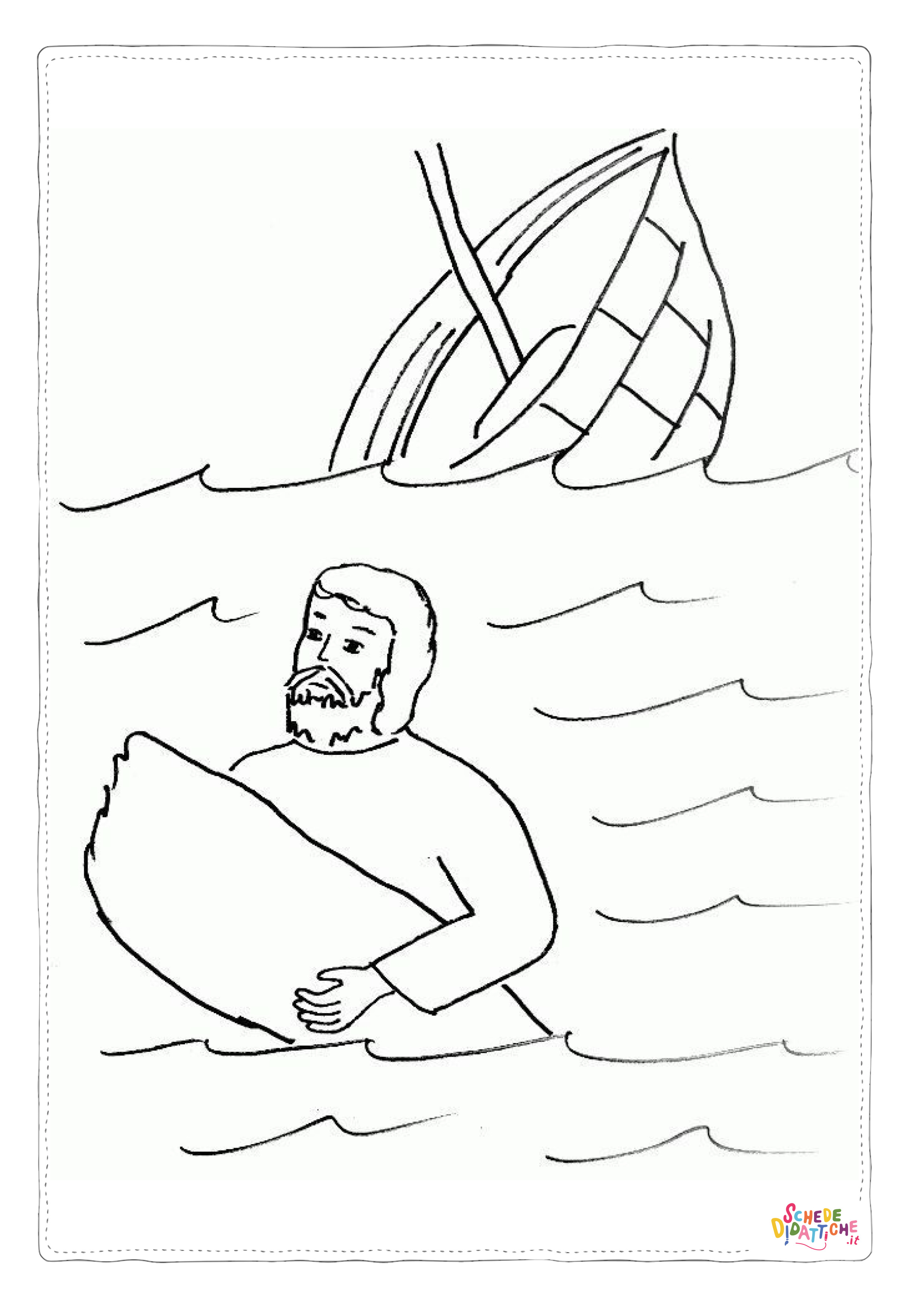 Disegno "Disegno di Cristianesimo da stampare e colorare 194" Disegno di Cristianesimo da stampare e colorare 194