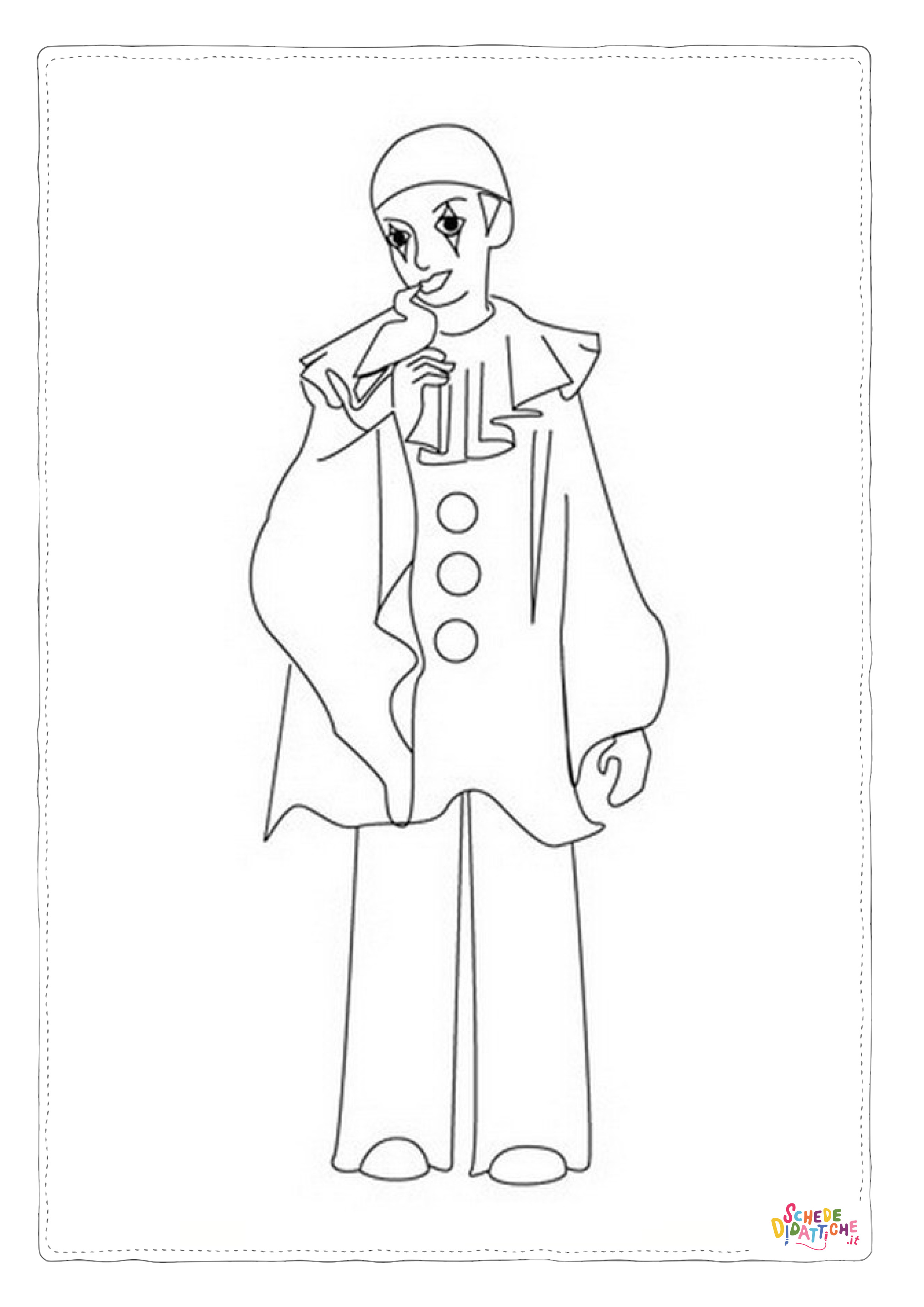 Disegno "pierrot 11" pierrot 11