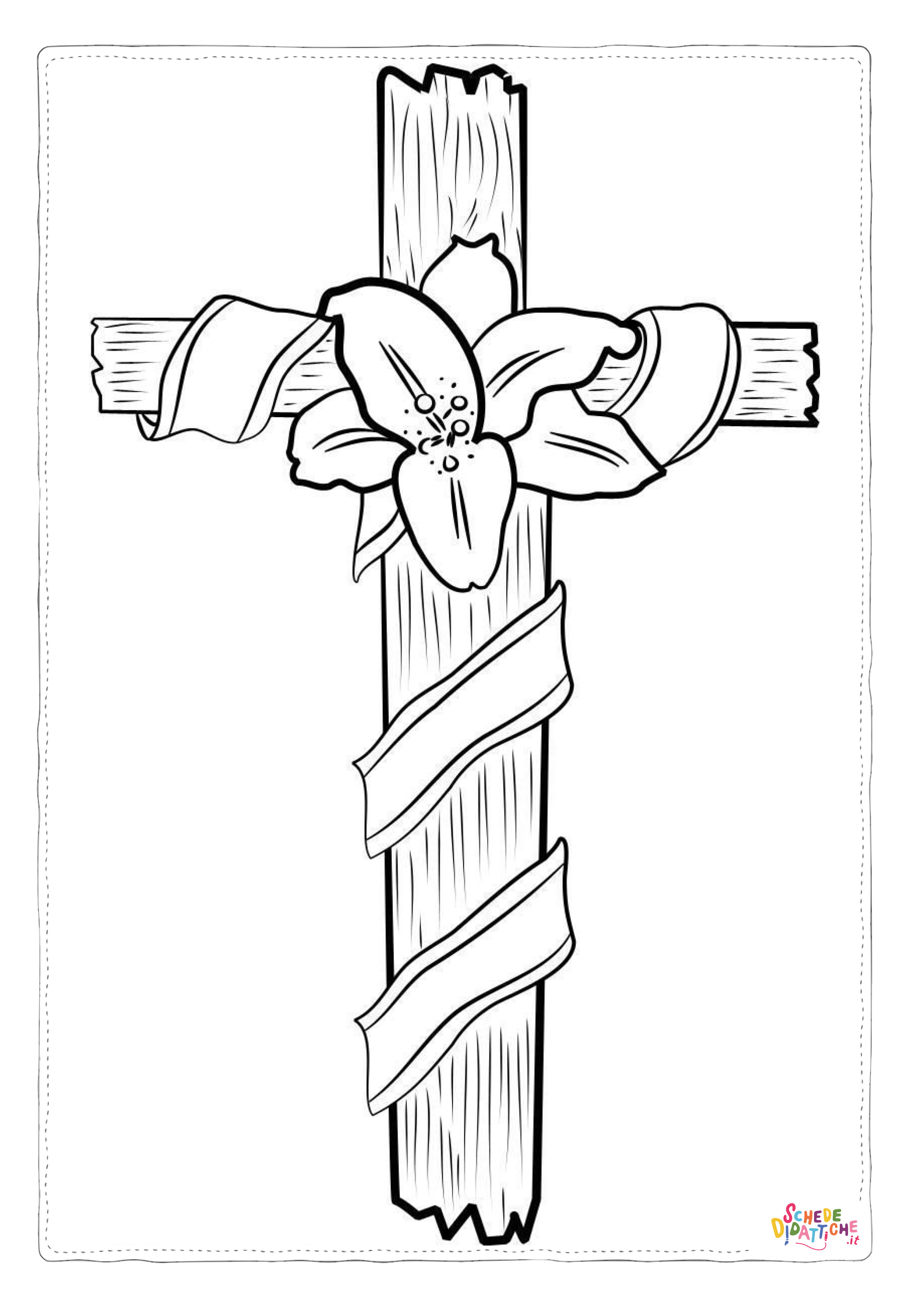 Disegno di Cristianesimo da stampare e colorare 117
