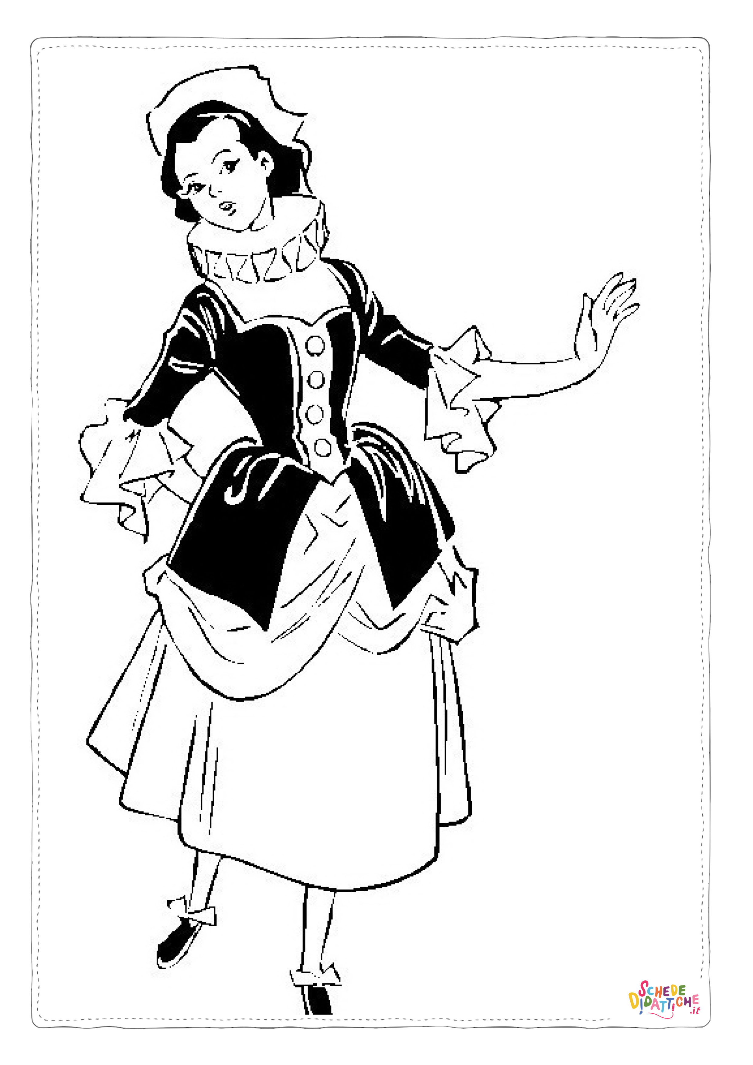 Disegno "Colombina 7" Colombina 7