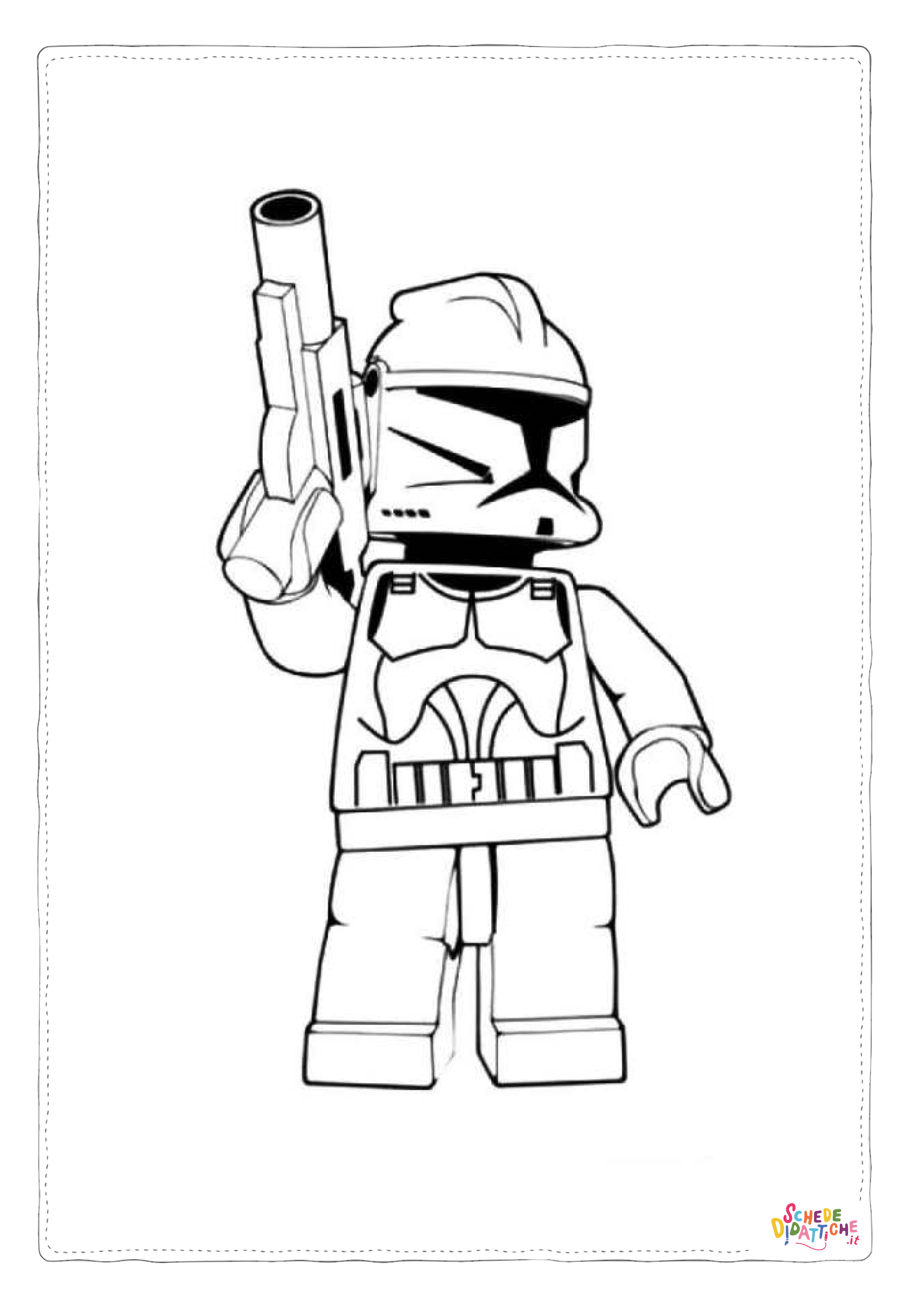 Disegno "Disegno di LEGO Star Wars da stampare e colorare 5" Disegno di LEGO Star Wars da stampare e colorare 5