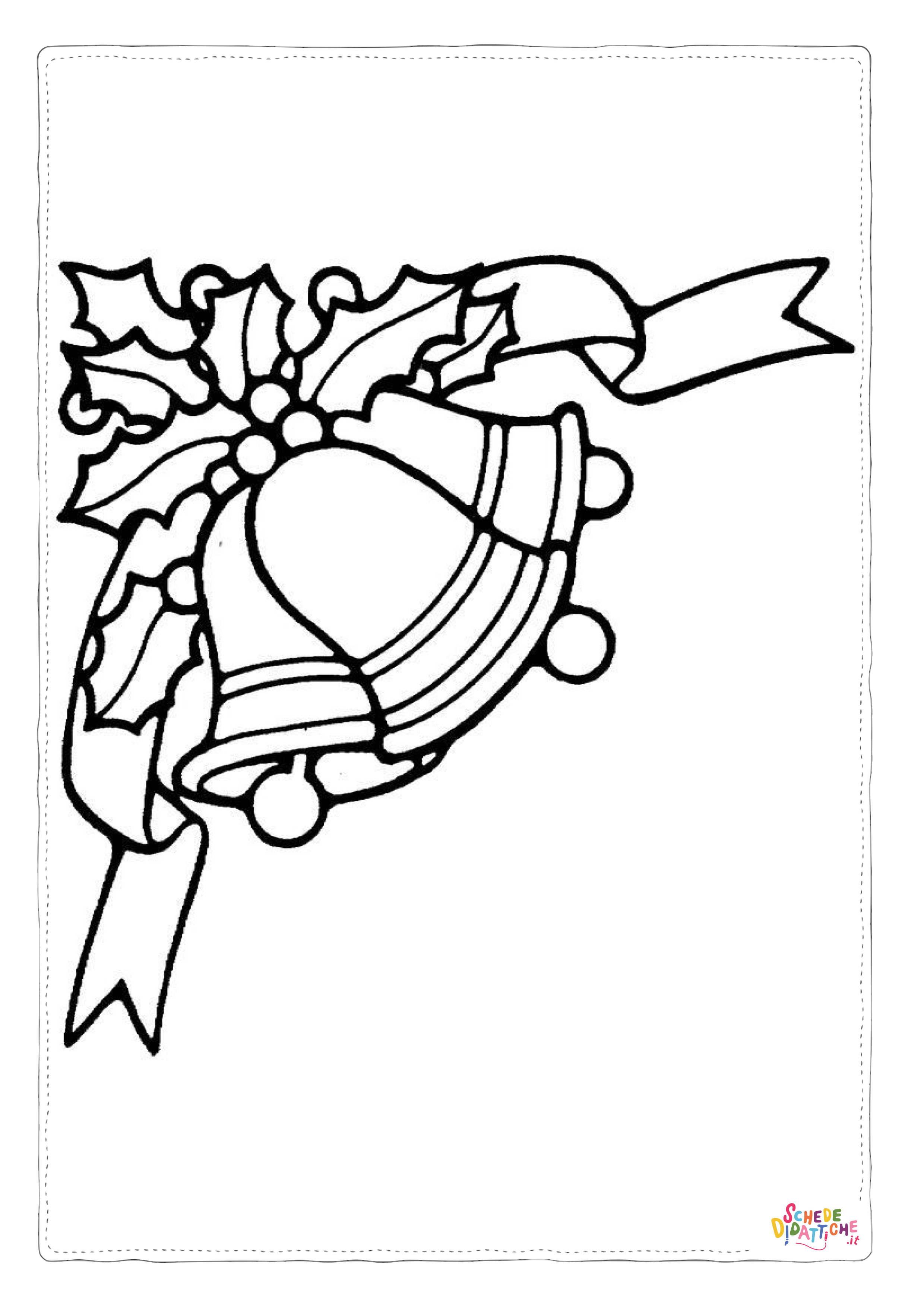Disegno di campanella da stampare e colorare 13