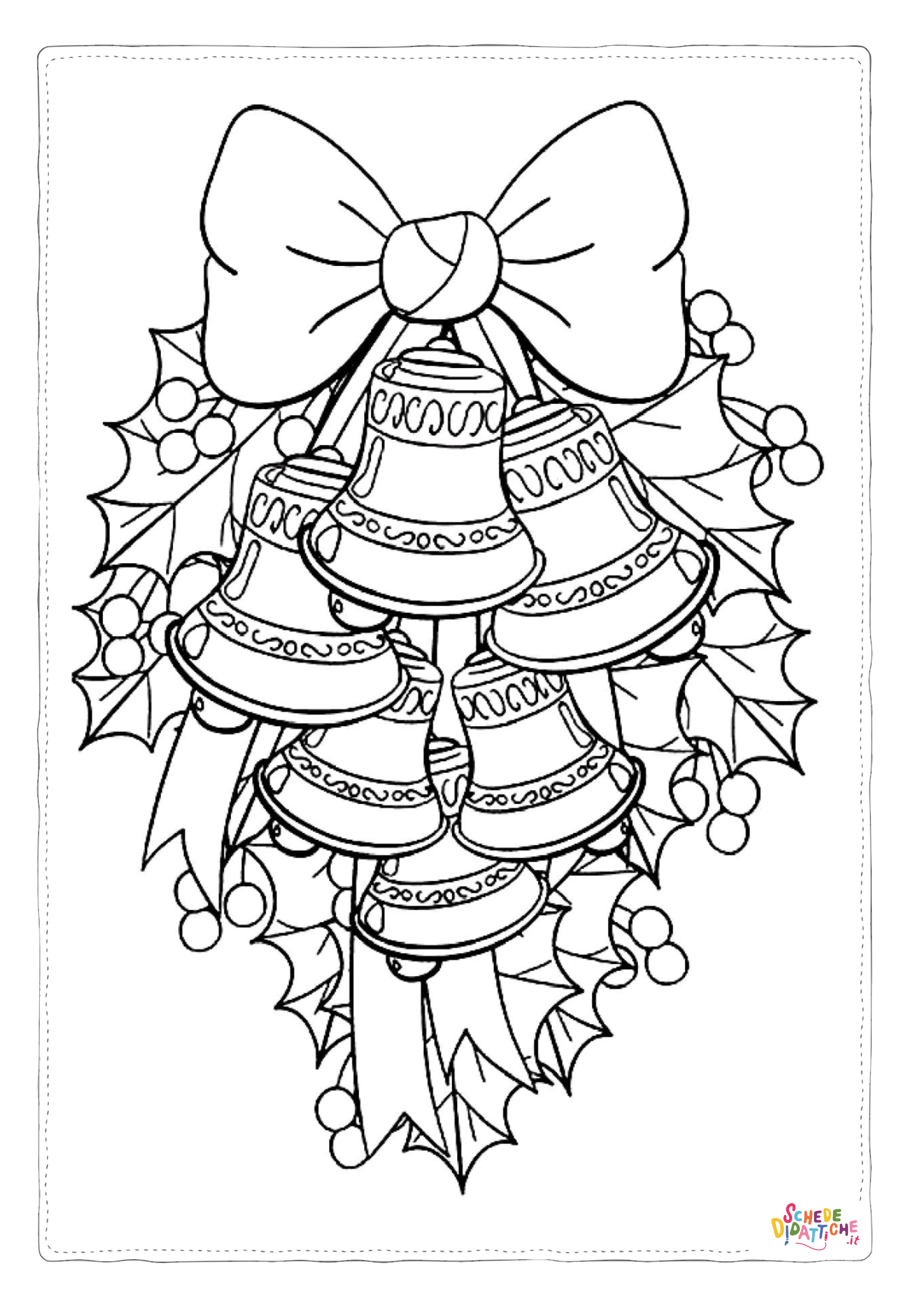 Disegno di campanella da stampare e colorare 33