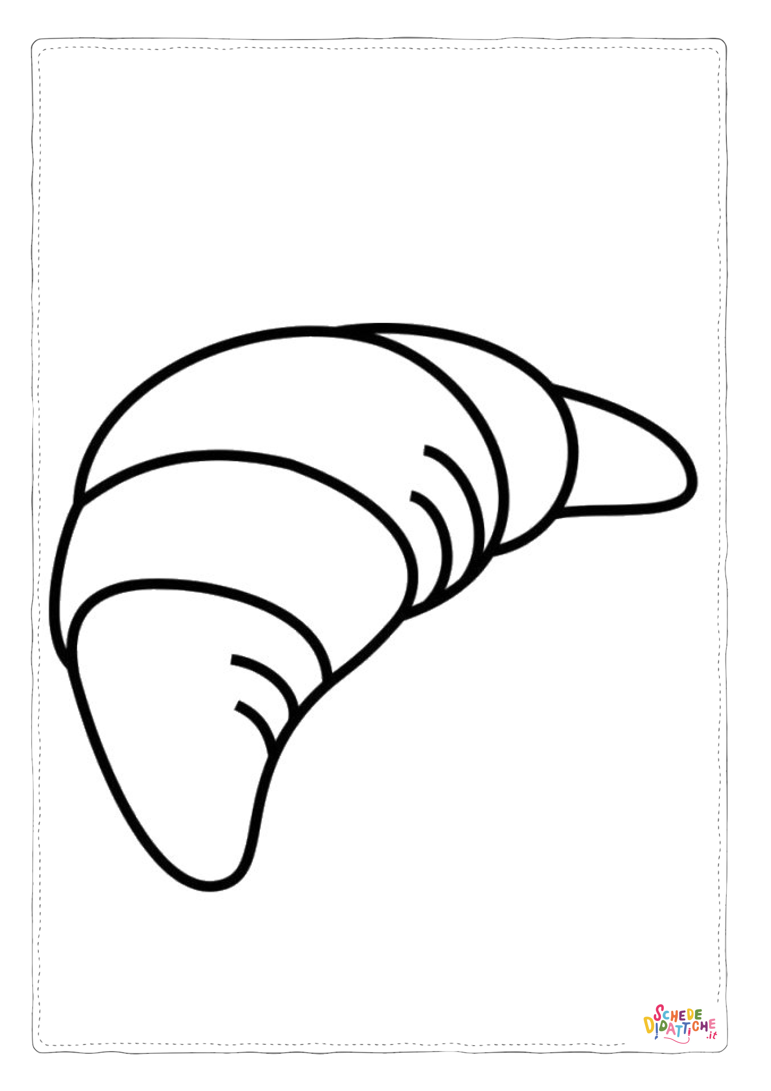 Disegno di colazione da stampare e colorare 8