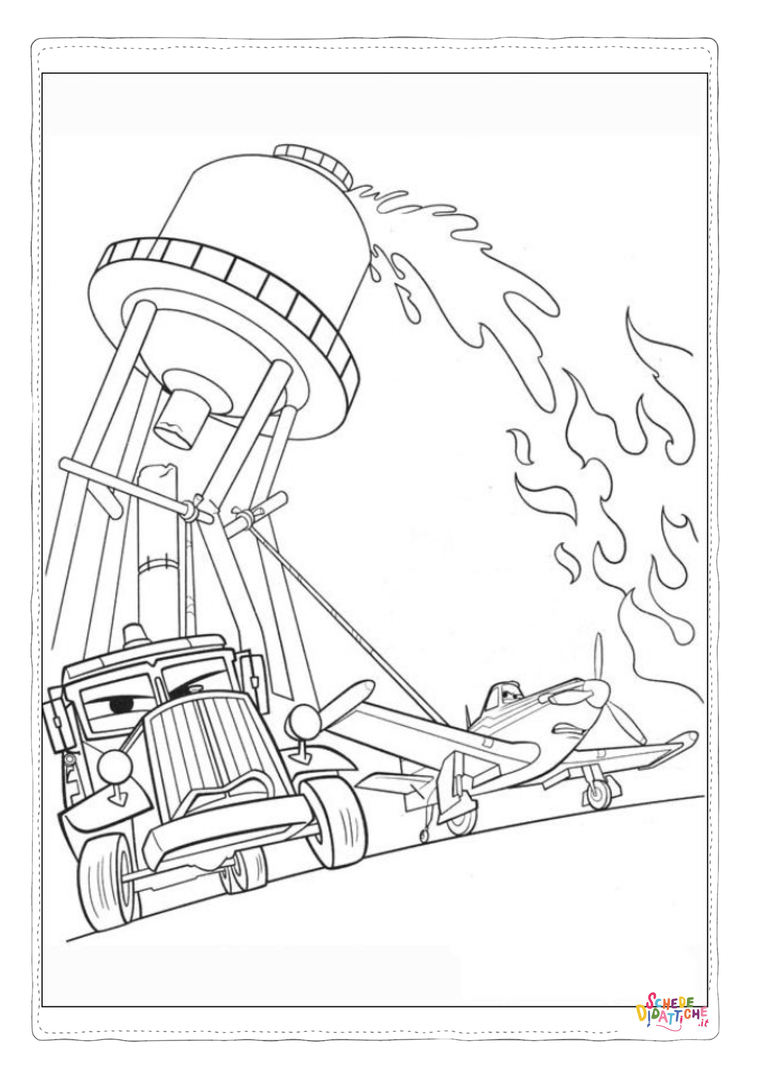 Disegno "Disegno di Cars da stampare e colorare 19" Disegno di Cars da stampare e colorare 19