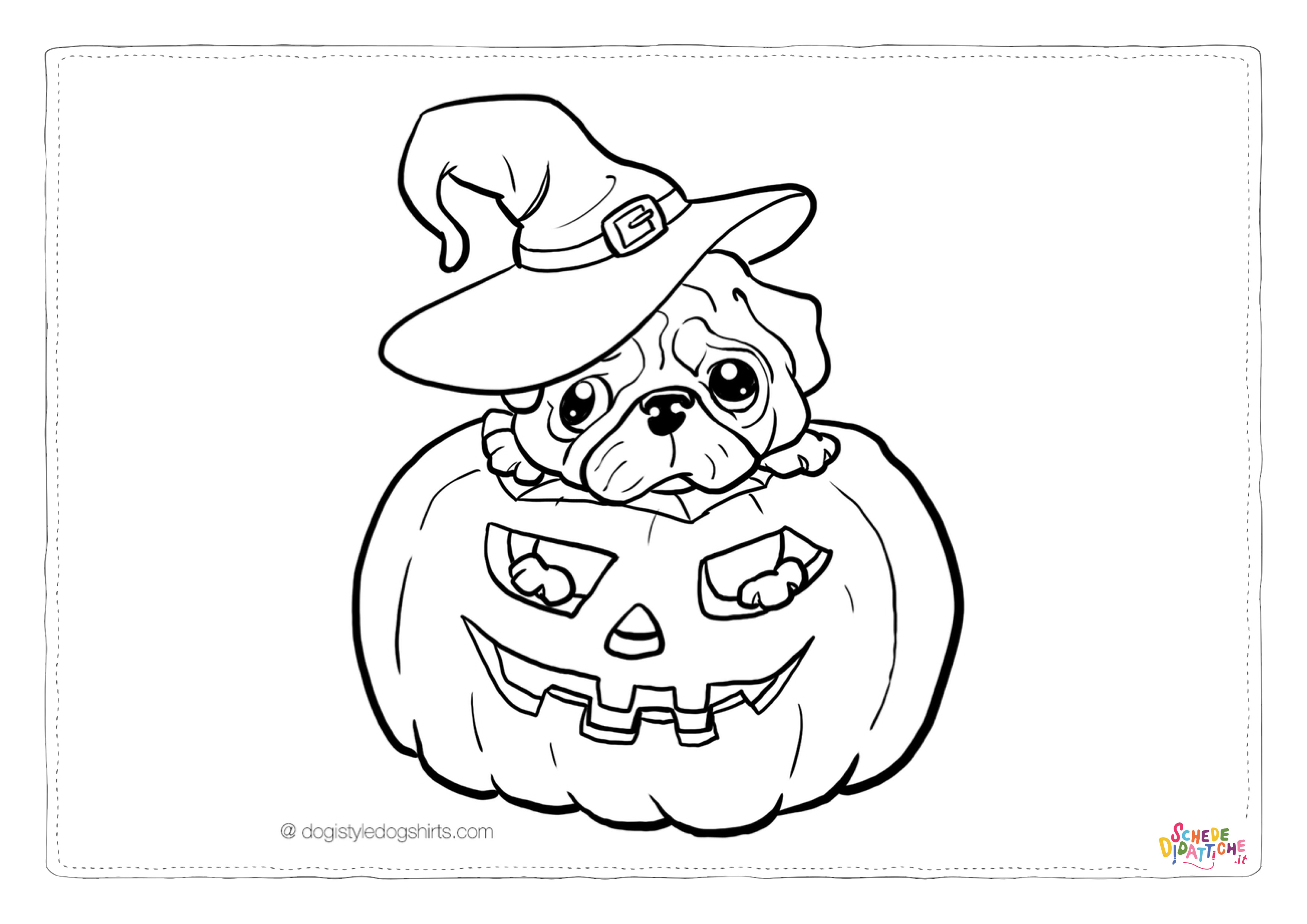 Disegno "Disegno di zucca di Halloween da stampare e colorare 29" Disegno di zucca di Halloween da stampare e colorare 29