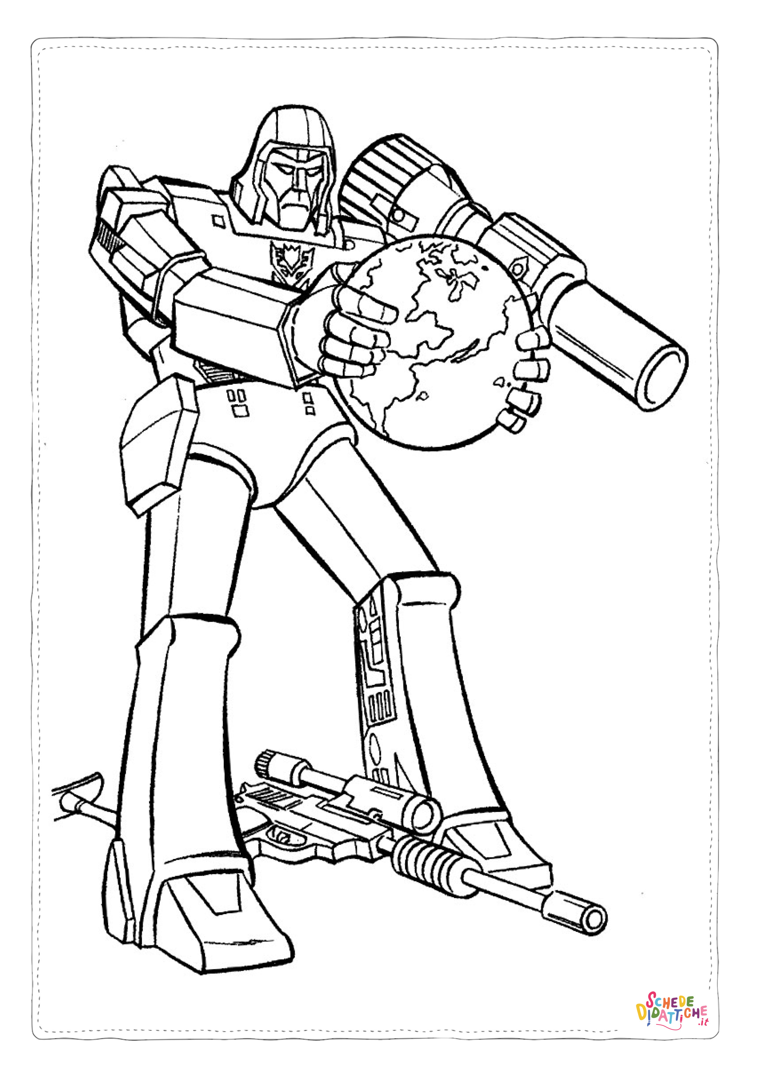 Disegno "Disegno di Transformers da stampare e colorare 50" Disegno di Transformers da stampare e colorare 50
